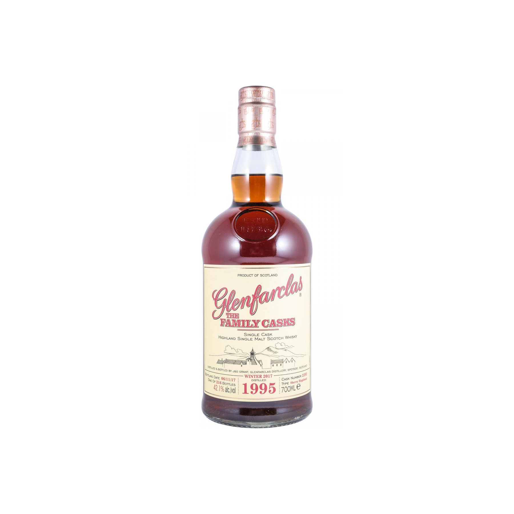 Glenfarclas 1995 22 Years Single Malt Whisky