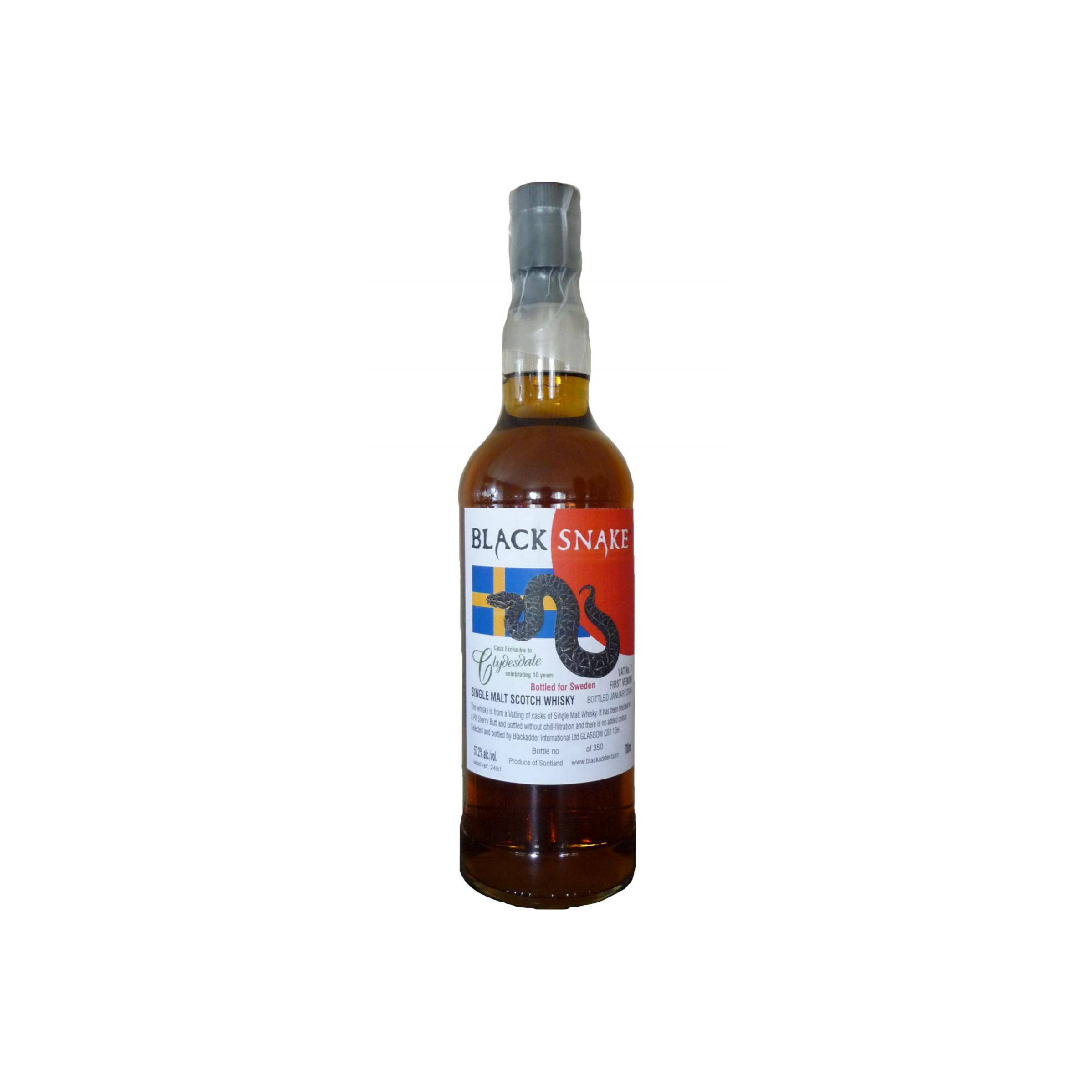 Blackadder Single Malt Whisky