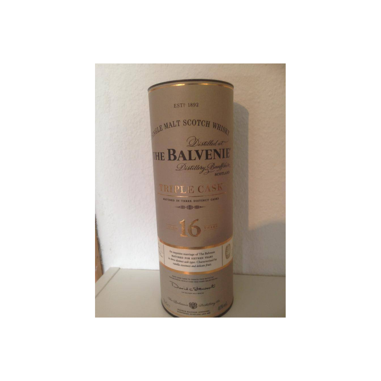 The Balvenie 16 Years Single Malt Whisky