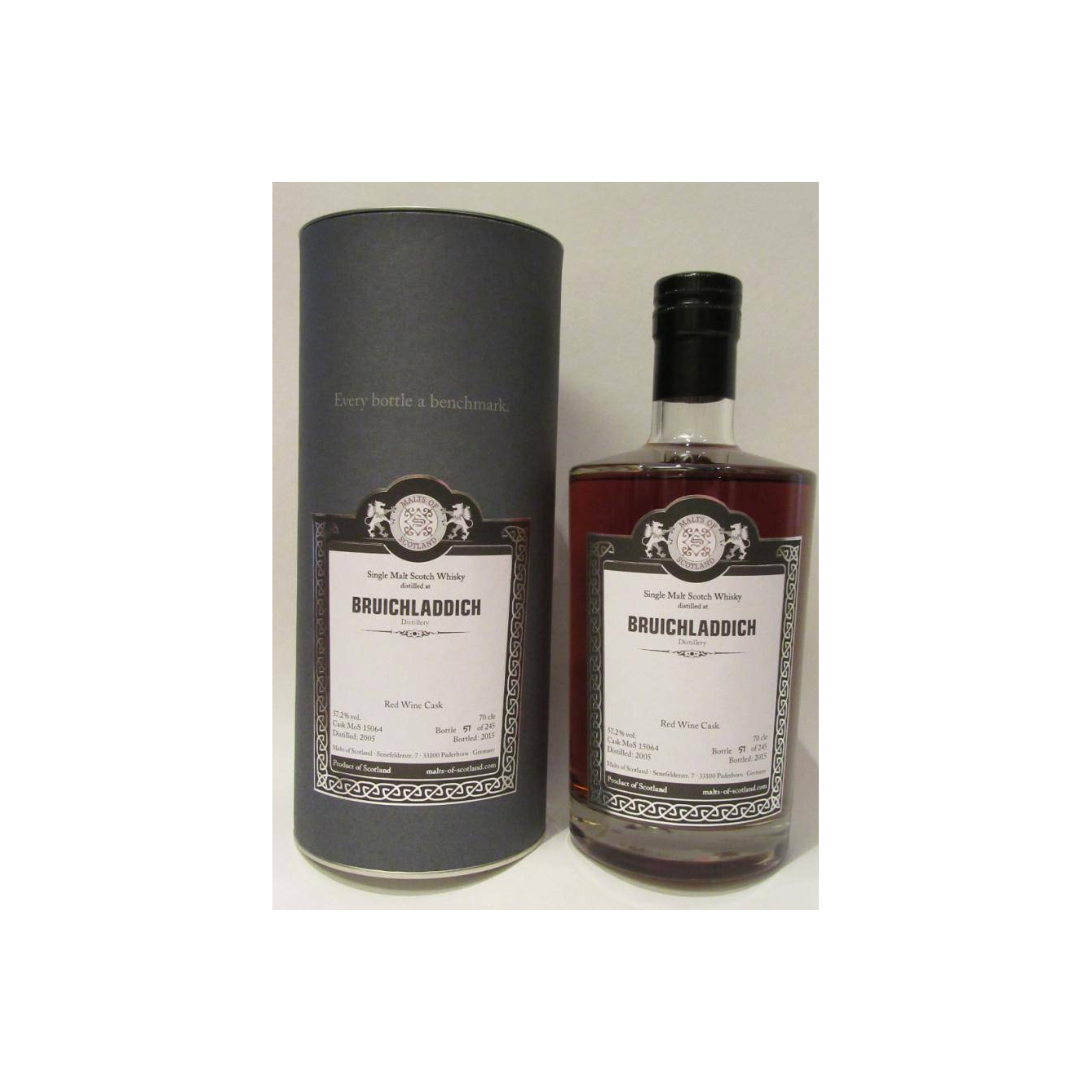 Bruichladdich 2005 10 Years Single Malt Whisky 3
