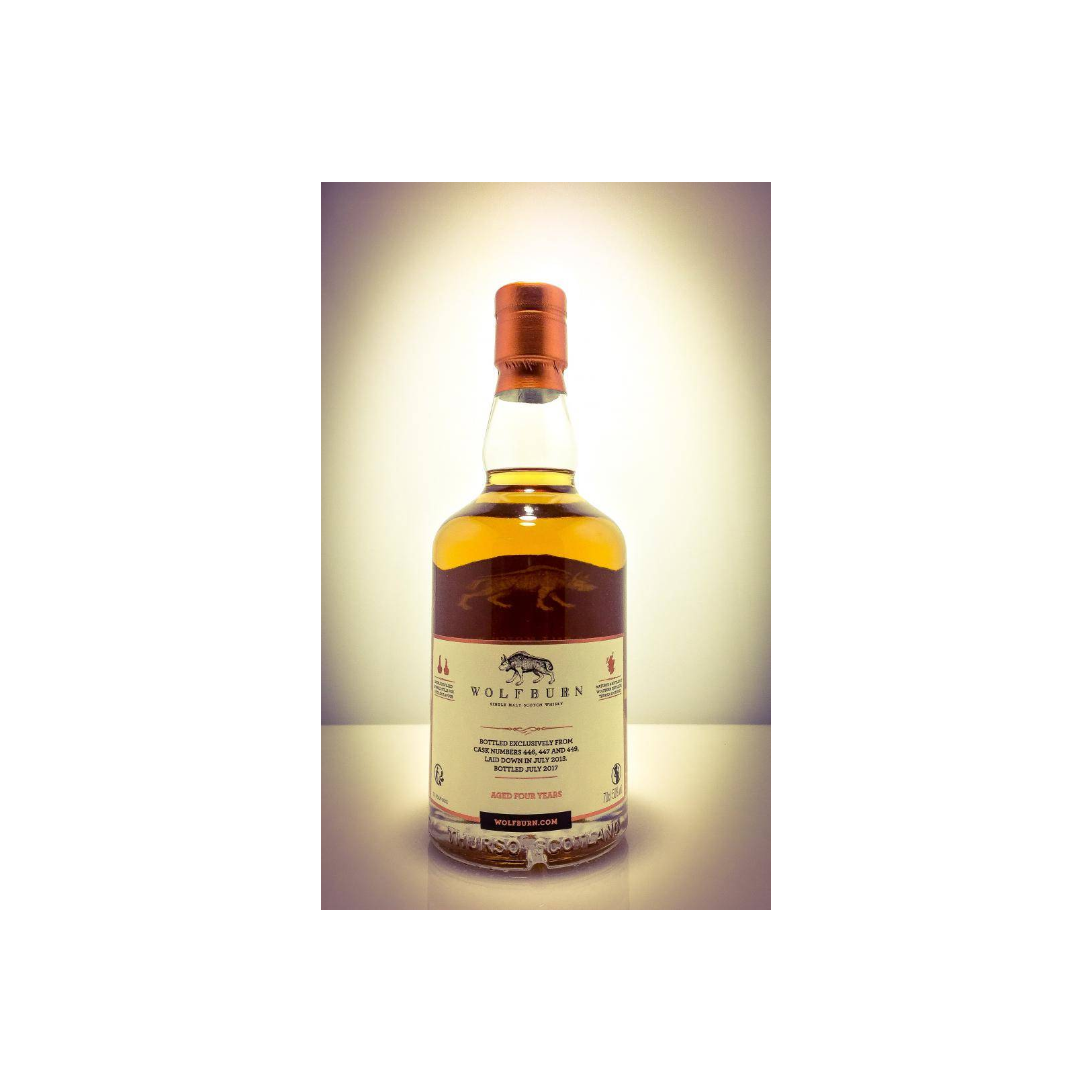 Wolfburn 2013 4 Years Single Malt Whisky 3