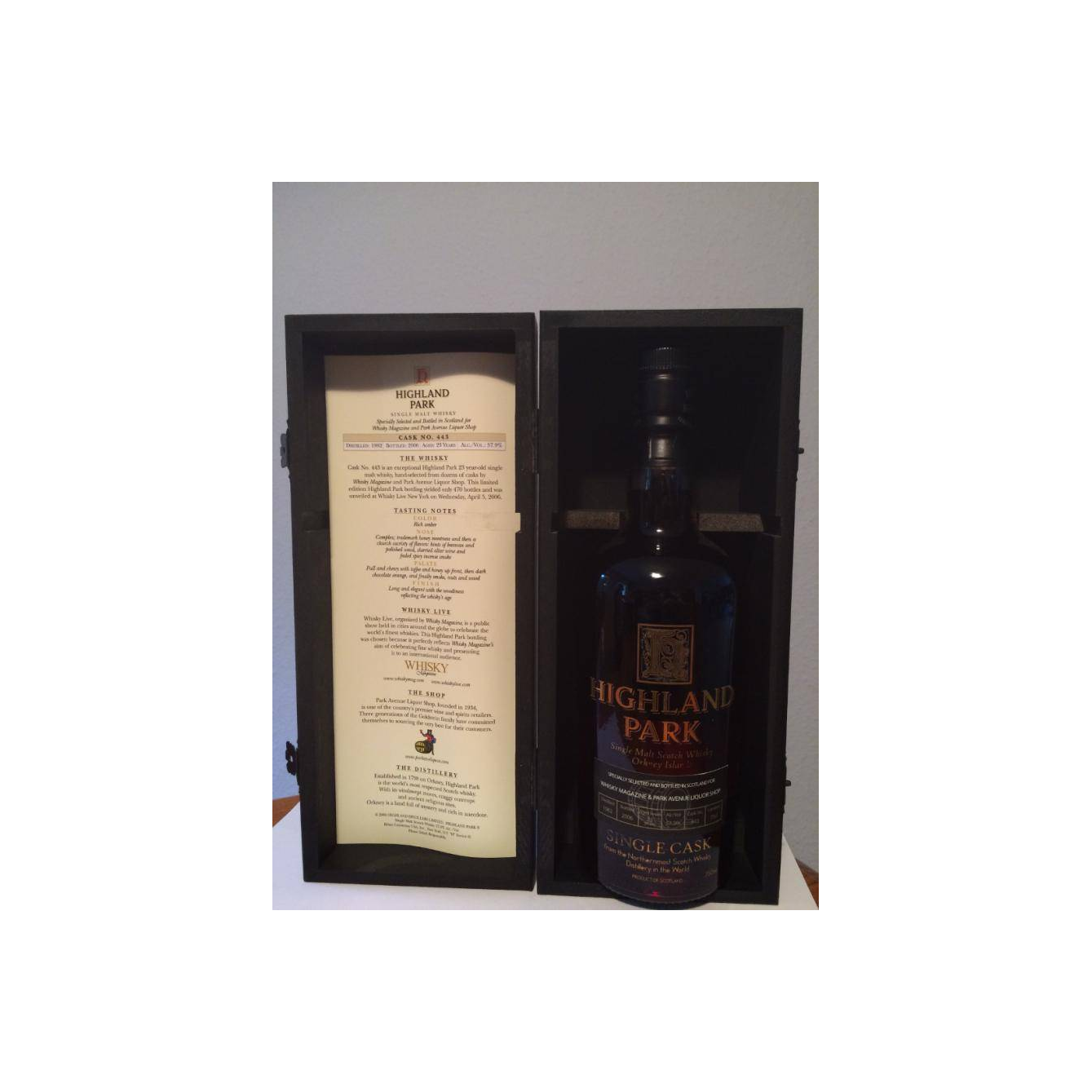 Highland Park 1982 23 Years Single Malt Whisky 2