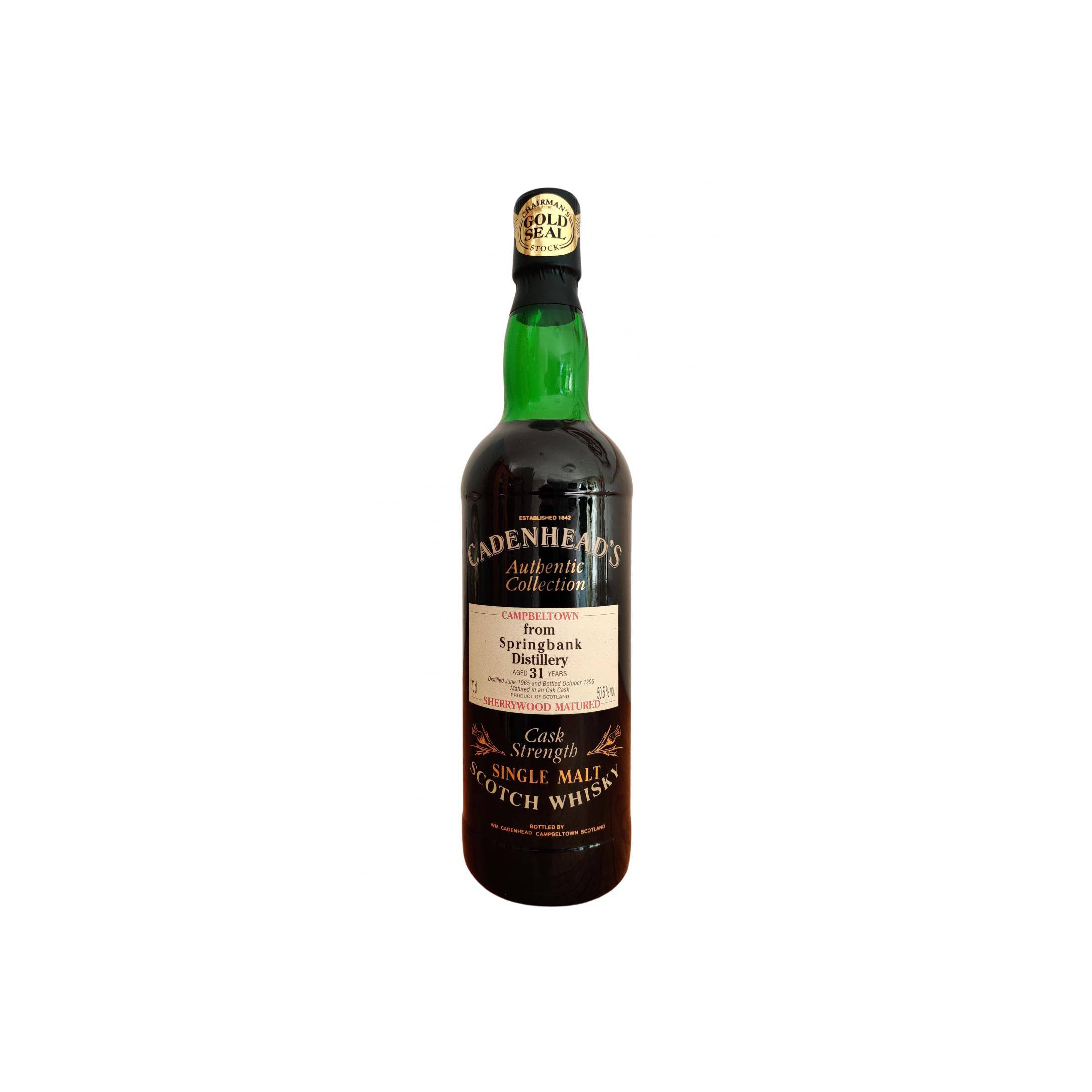 Springbank Authentic Collection 1965 31 Years Single Malt Whisky