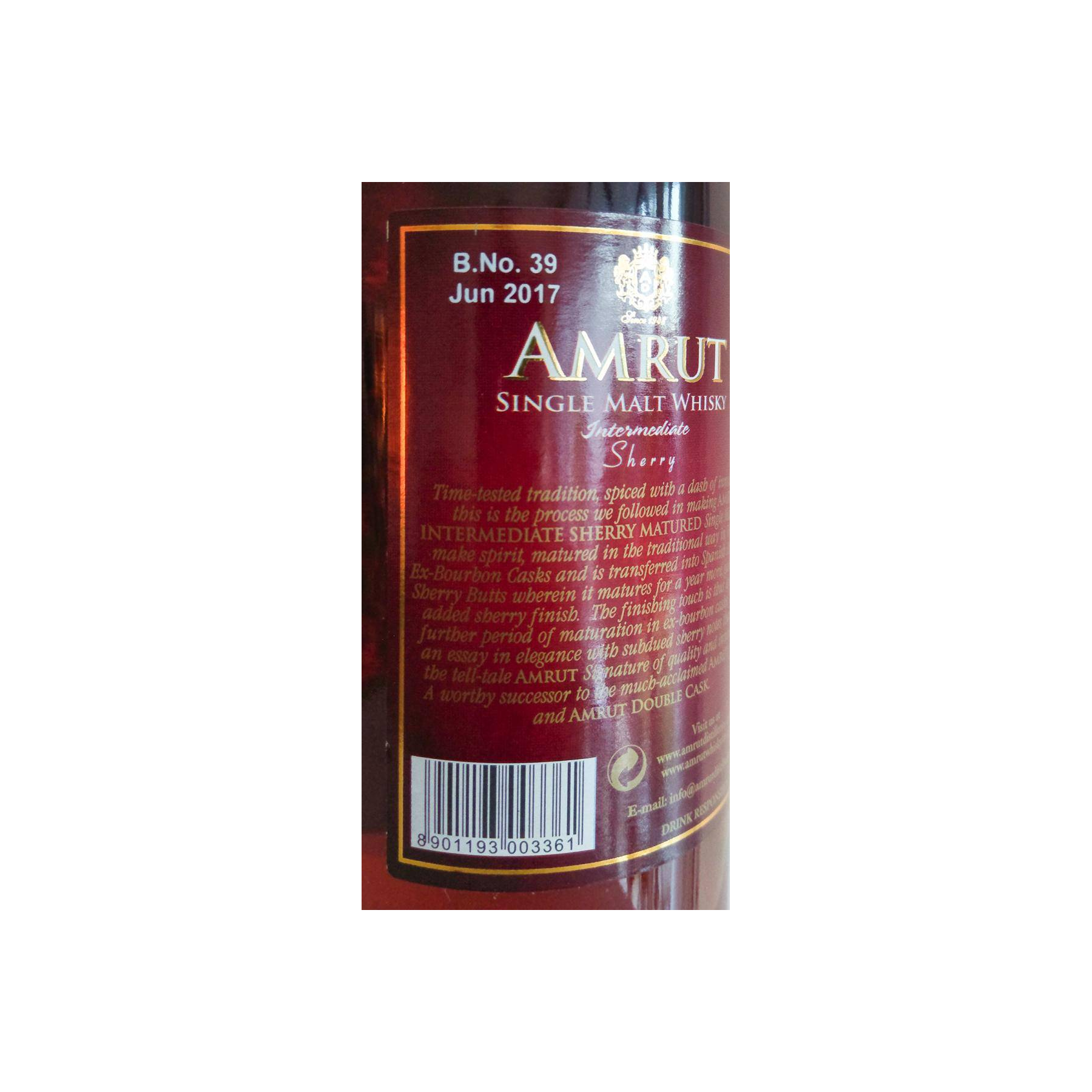 Amrut Single Malt Whisky 2