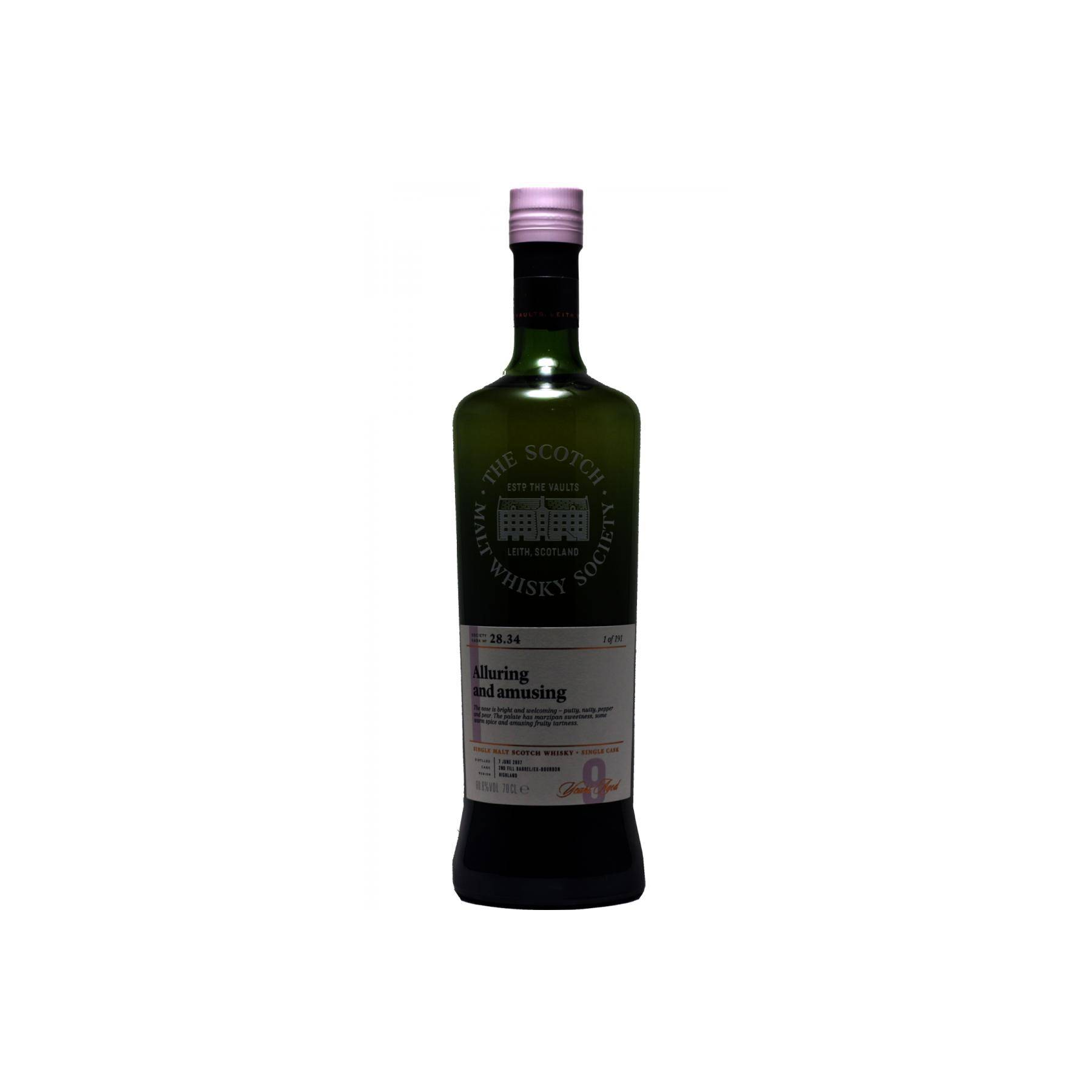 The Scotch Malt Whisky Society 2007 9 Years Single Malt Whisky