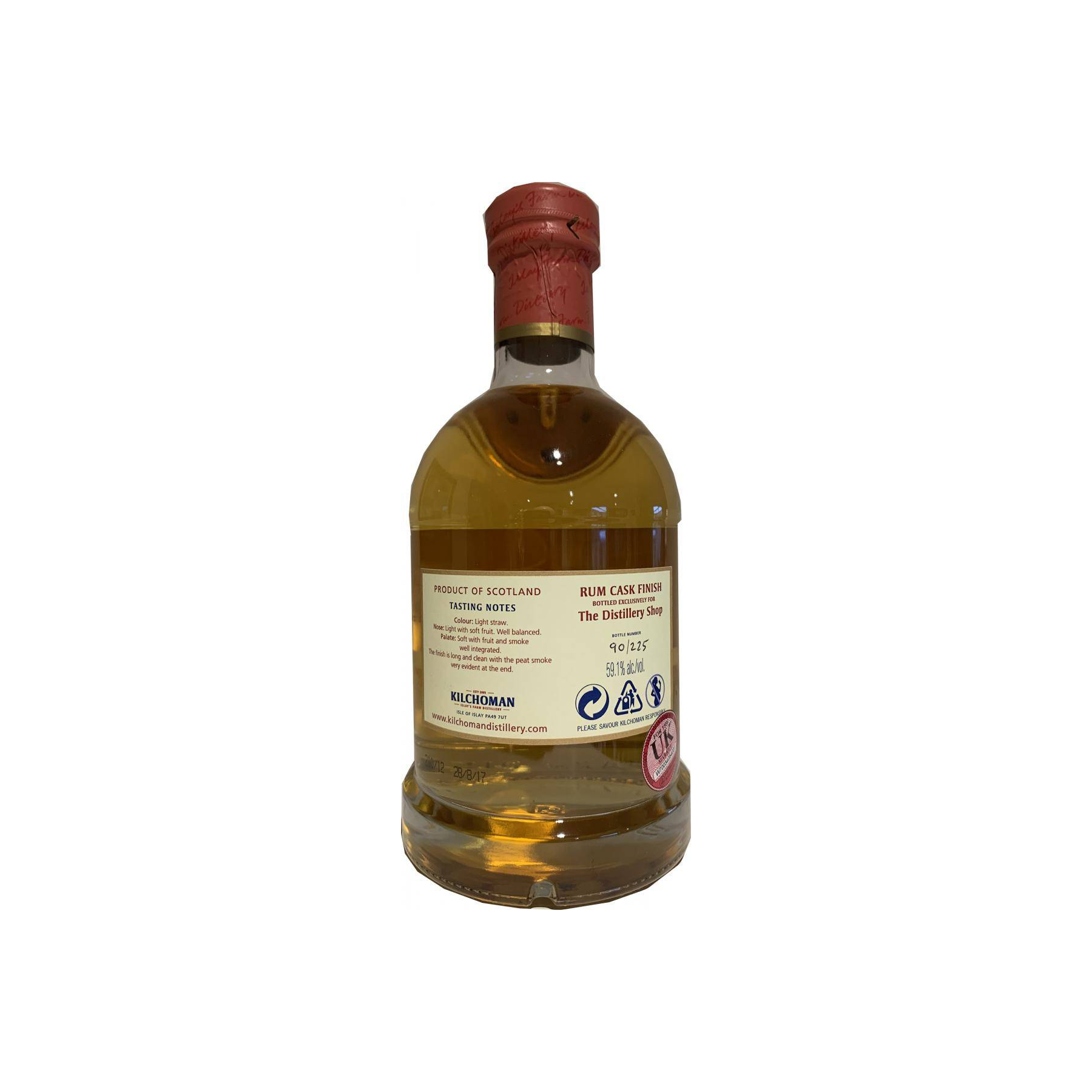 Kilchoman 2012 4 Years Single Malt Whisky 2