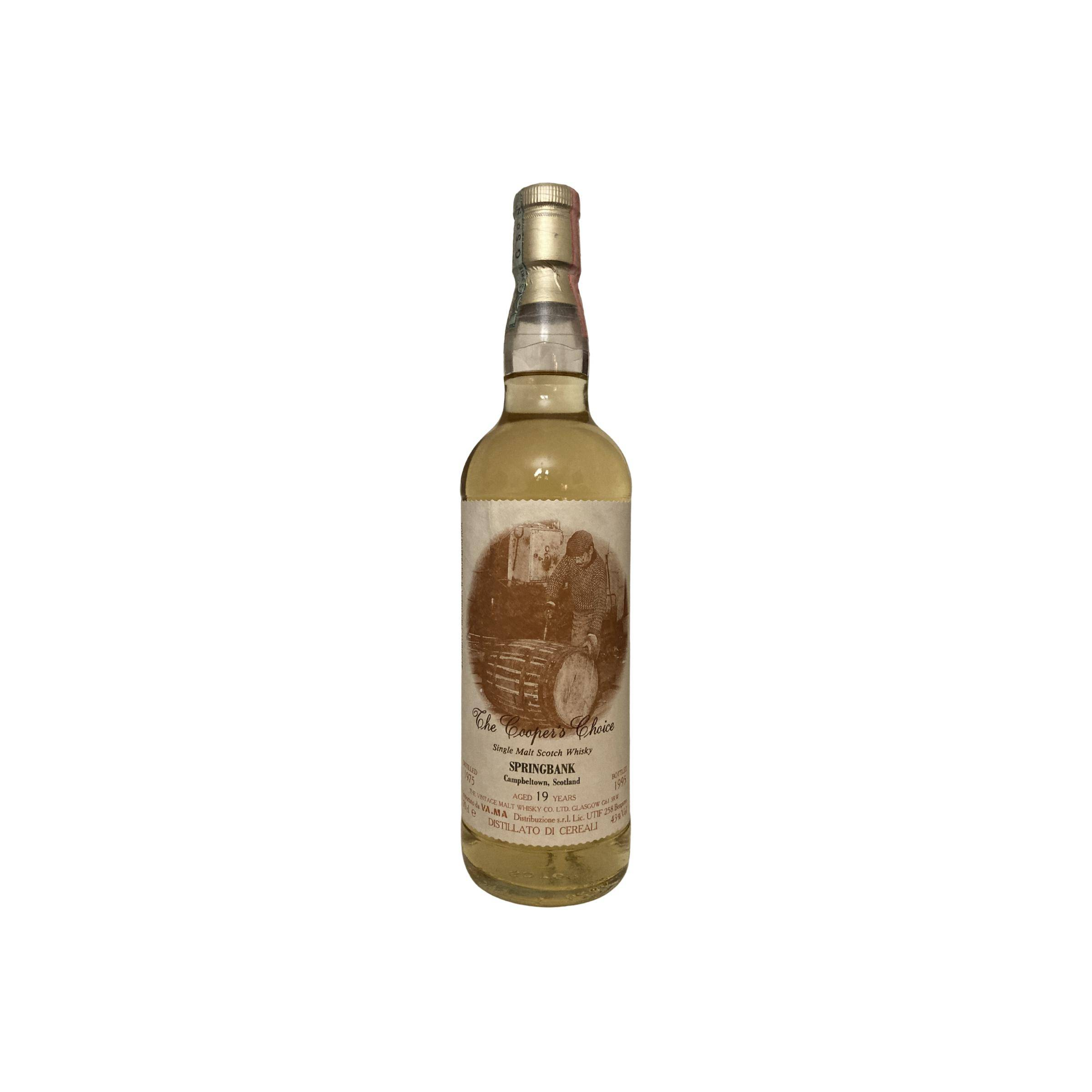 Springbank The Cooper's Choice 1975 19 Years Single Malt Whisky