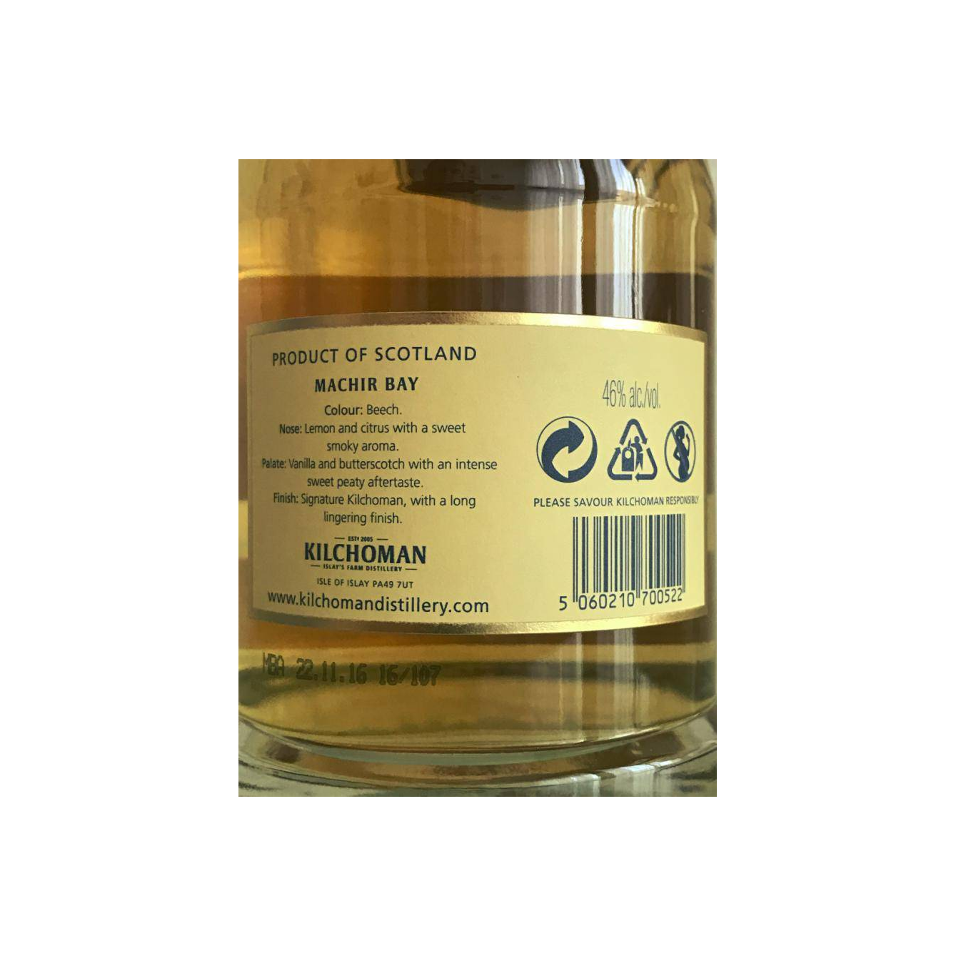 Kilchoman Single Malt Whisky 3