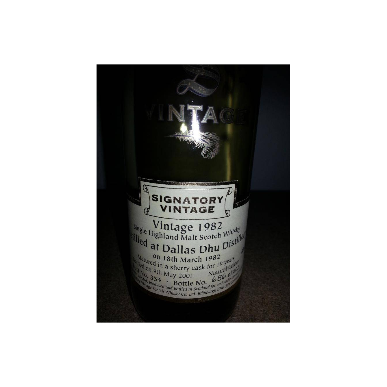 Dallas Dhu Vintage Collection 1982 19 Years Single Malt Whisky 2