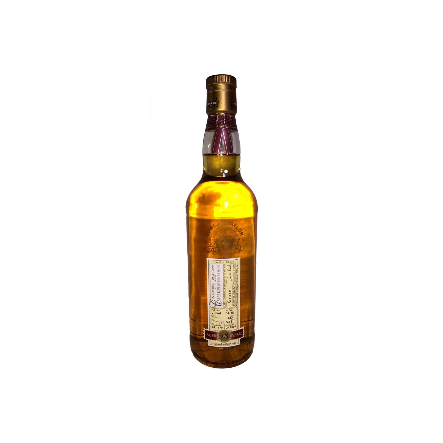 Cameronbridge Rare Auld 1979 28 Years Single Grain Whisky