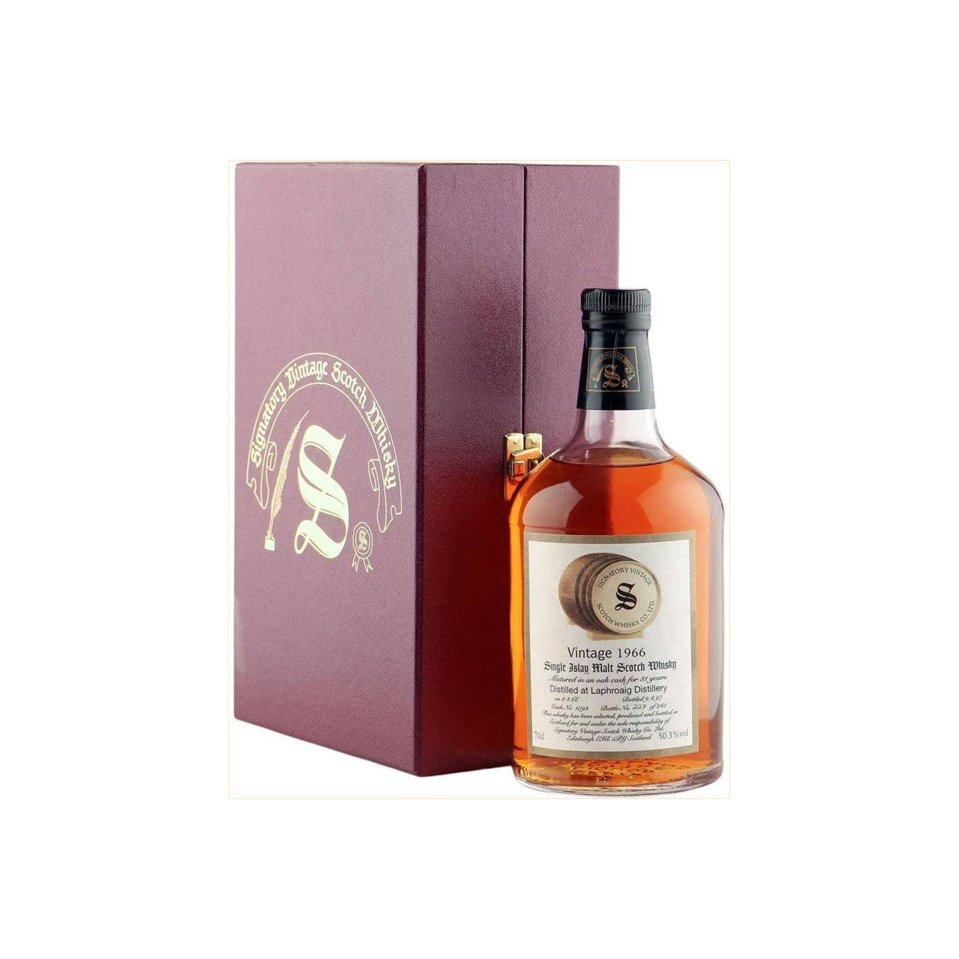 Laphroaig Vintage Collection - Dumpy 1966 31 Years Single Malt Whisky 2