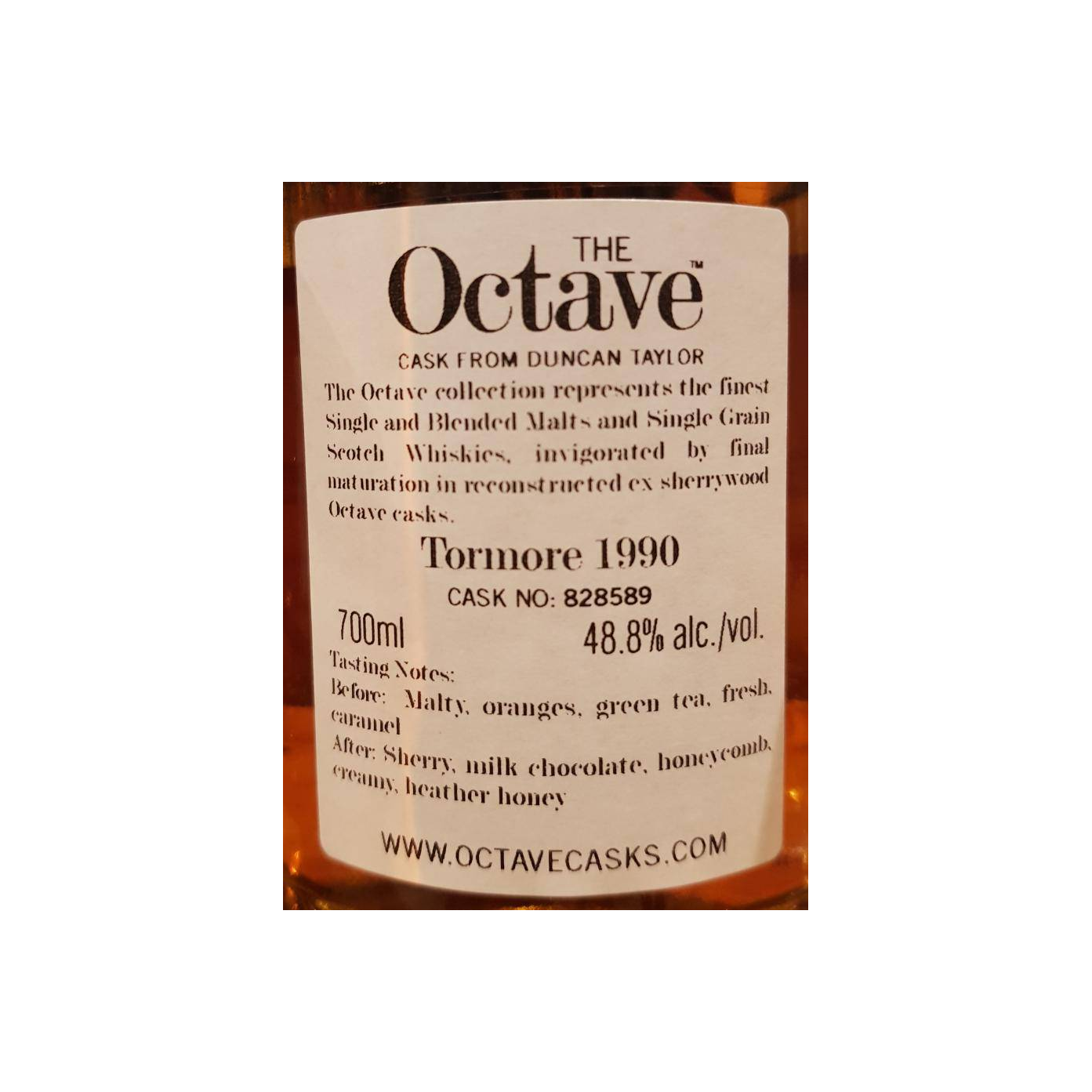 Tormore The Octave 1990 27 Years Single Malt Whisky