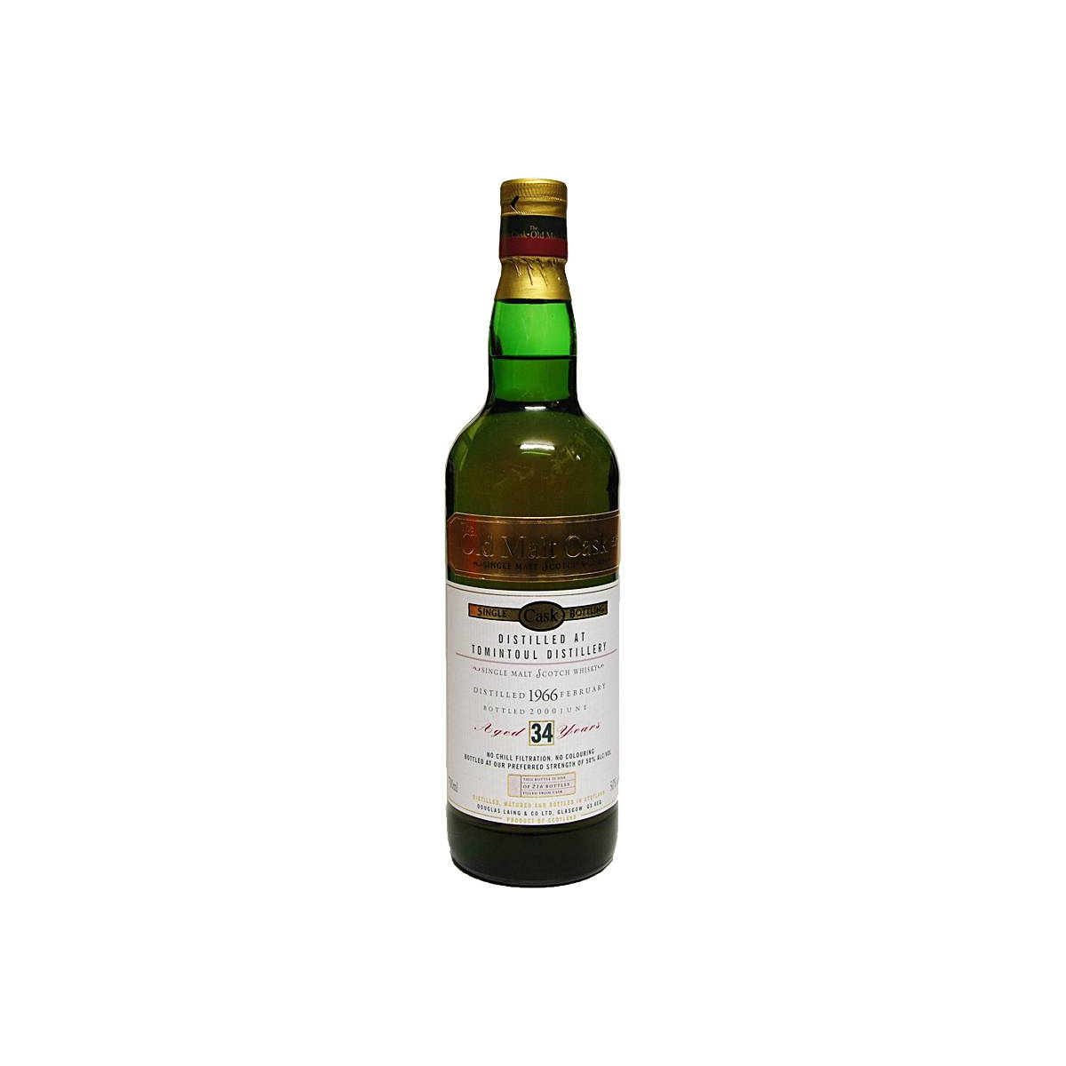 Tomintoul Old Malt Cask 1966 34 Years Single Malt Whisky
