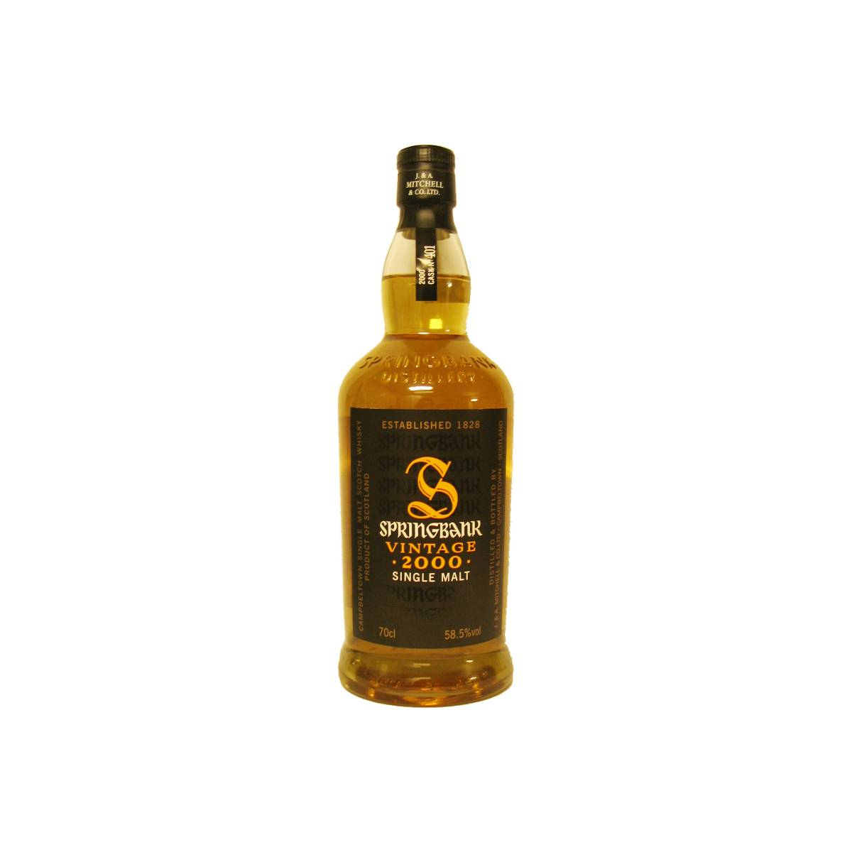 Springbank 2000 8 Years Single Malt Whisky