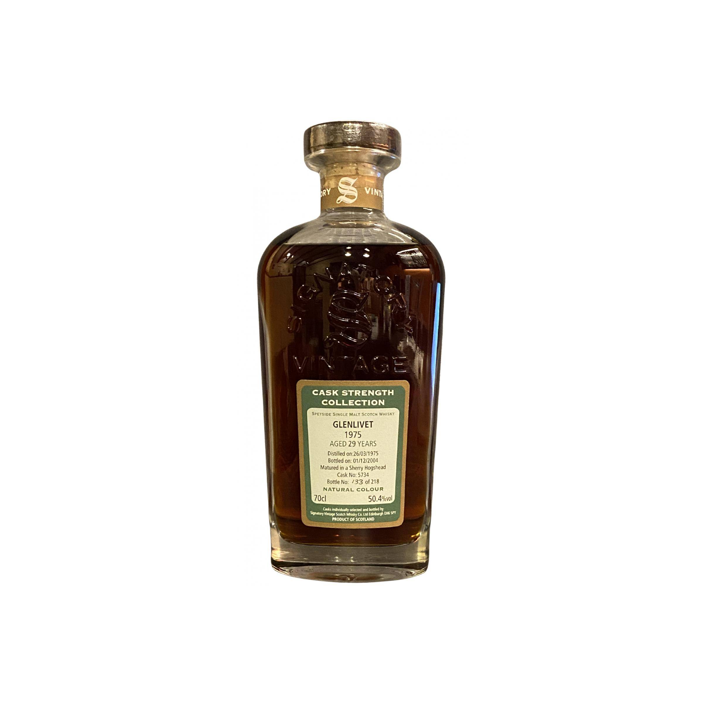 The Glenlivet Cask Strength Collection 1975 29 Years Single Malt Whisky