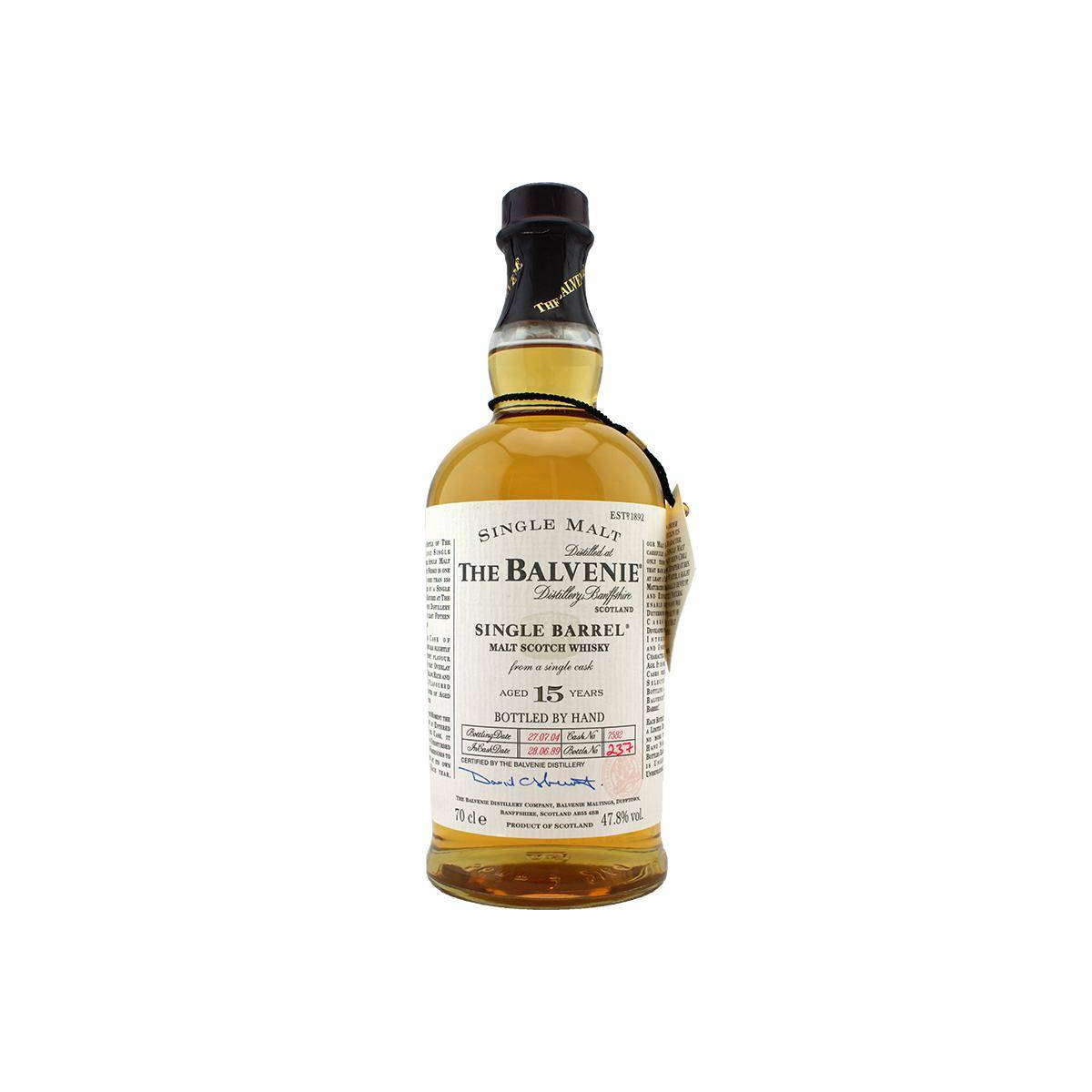 The Balvenie Single Cask 1989 15 Years Single Malt Whisky