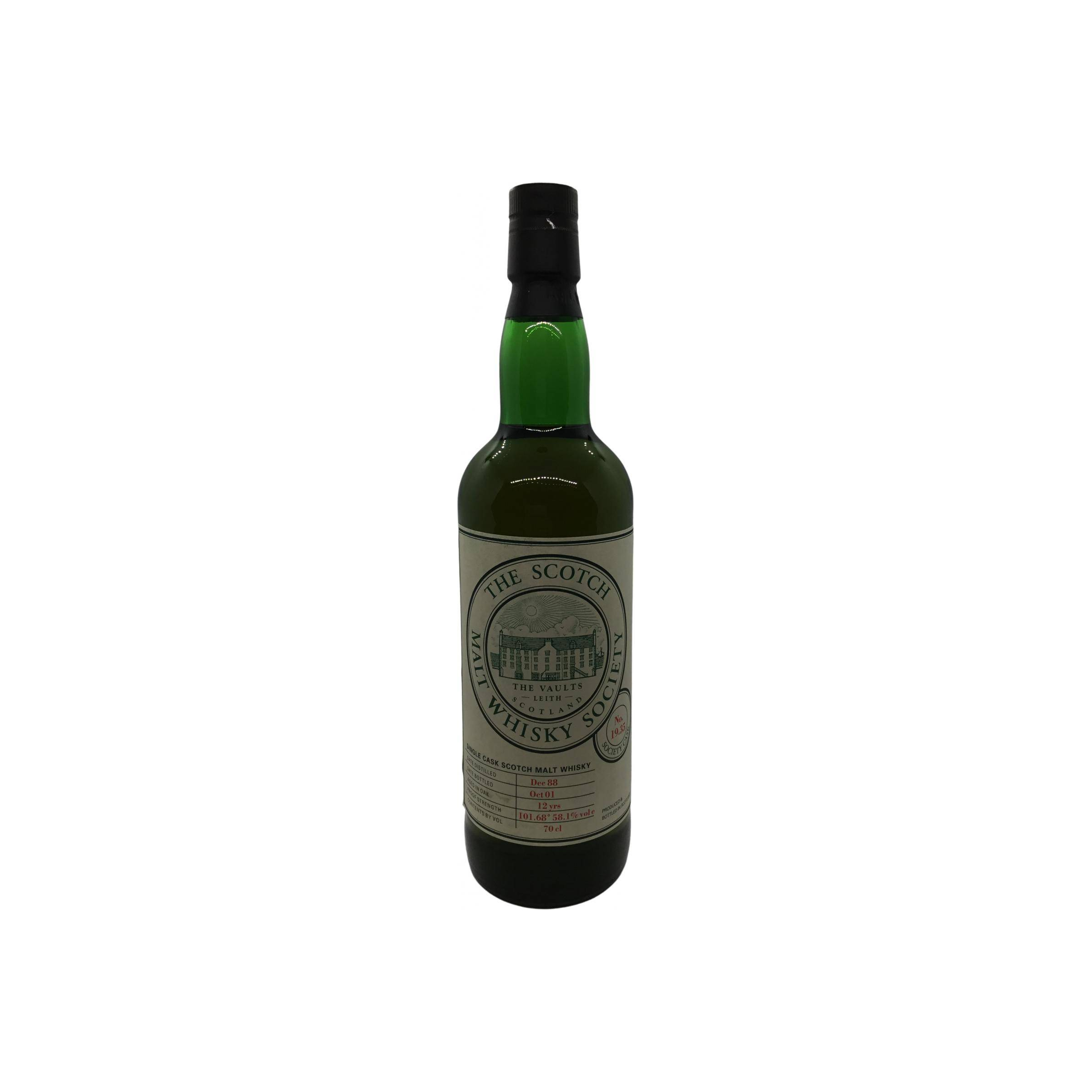 The Scotch Malt Whisky Society 1988 12 Years Single Malt Whisky