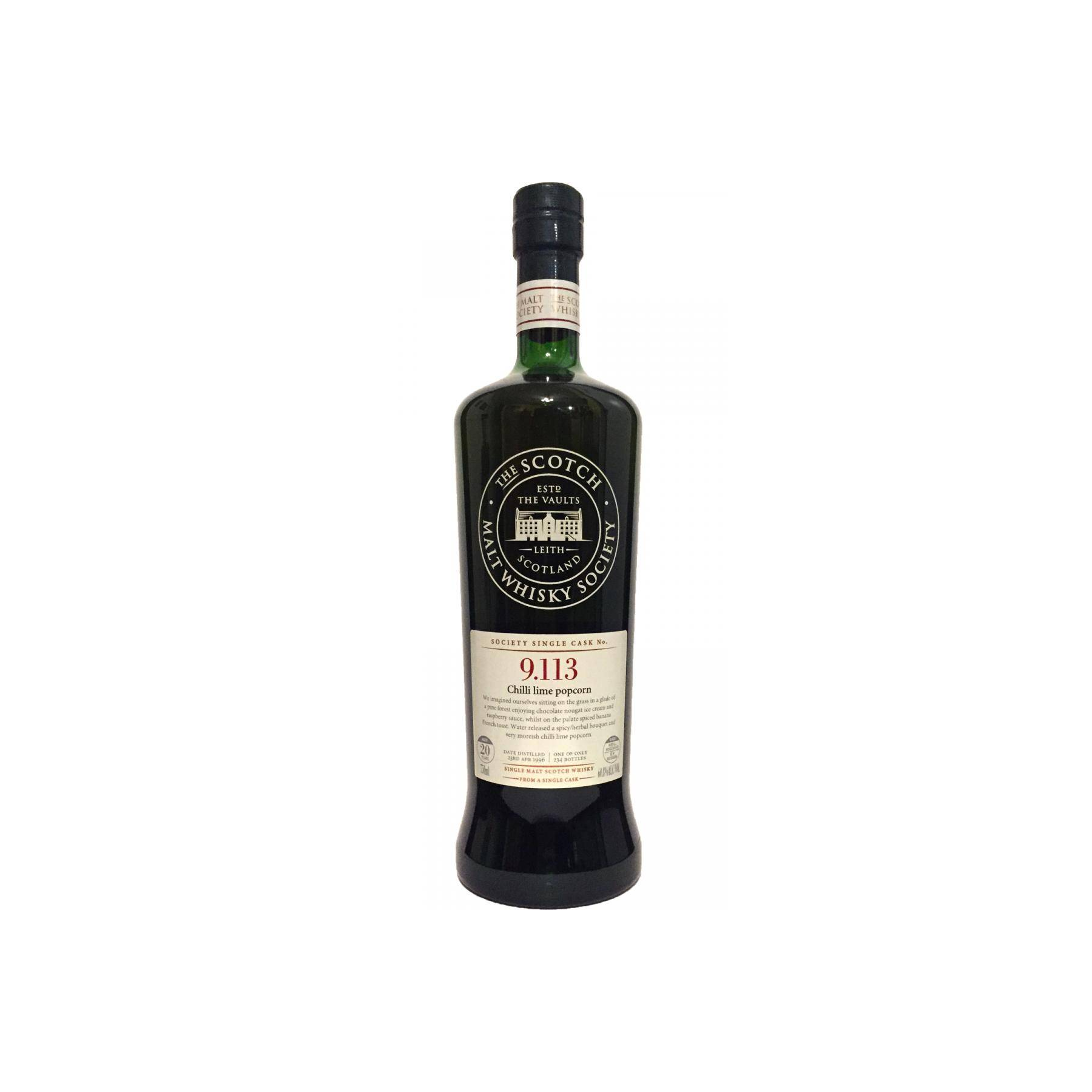 The Scotch Malt Whisky Society 1996 20 Years Single Malt Whisky