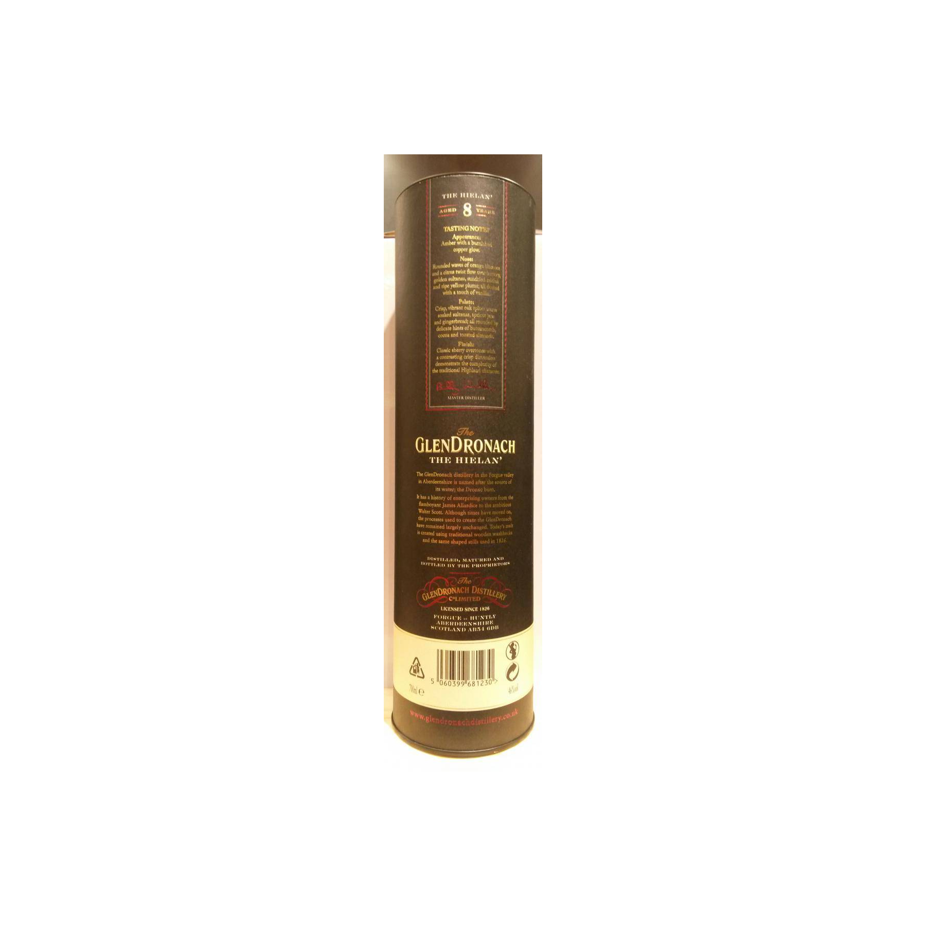 GlenDronach 8 Years Single Malt Whisky 3