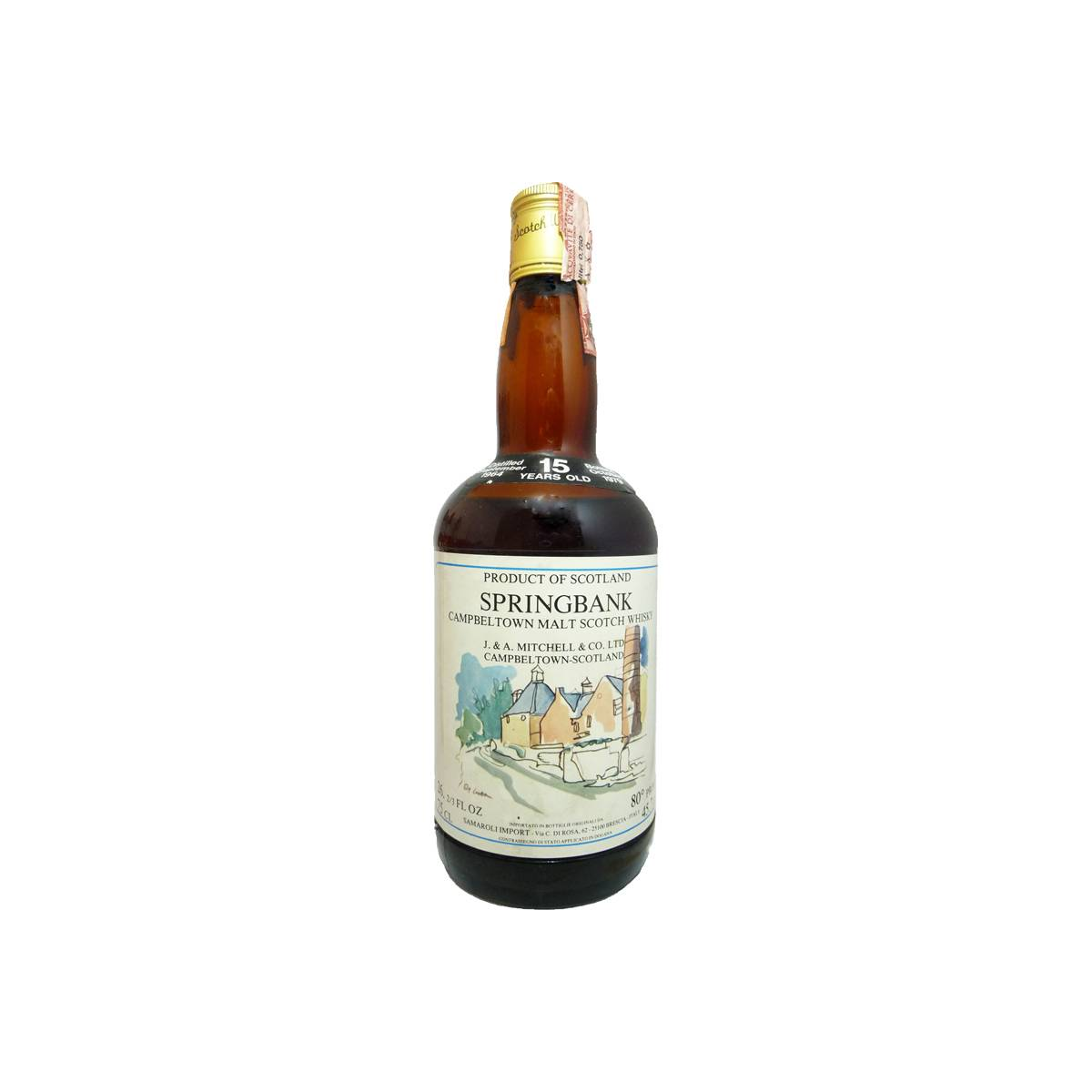 Springbank 1964 15 Years Single Malt Whisky
