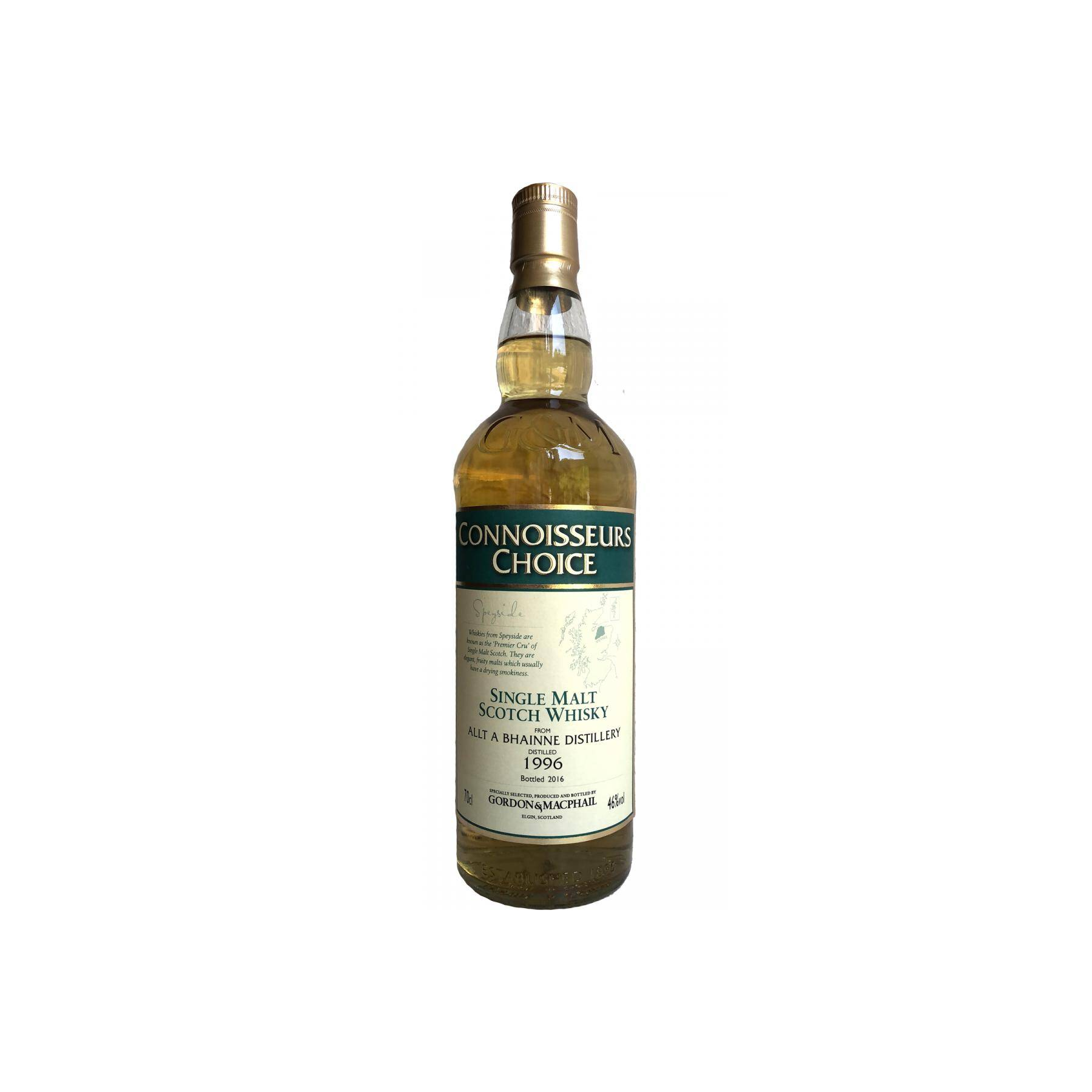Allt-A-Bhainne Connoisseurs Choice 1996 20 Years Single Malt Whisky