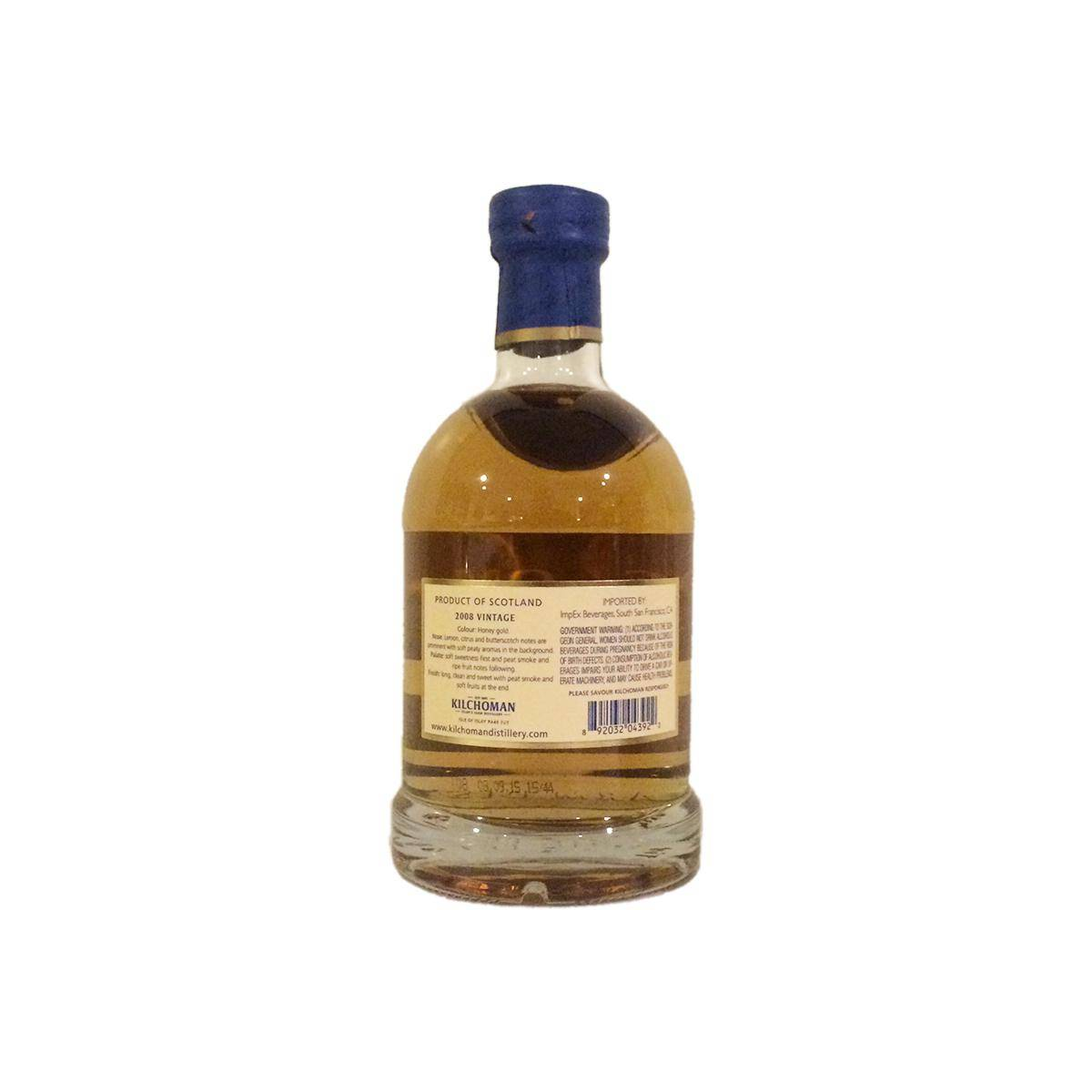 Kilchoman 2008 7 Years Single Malt Whisky 2