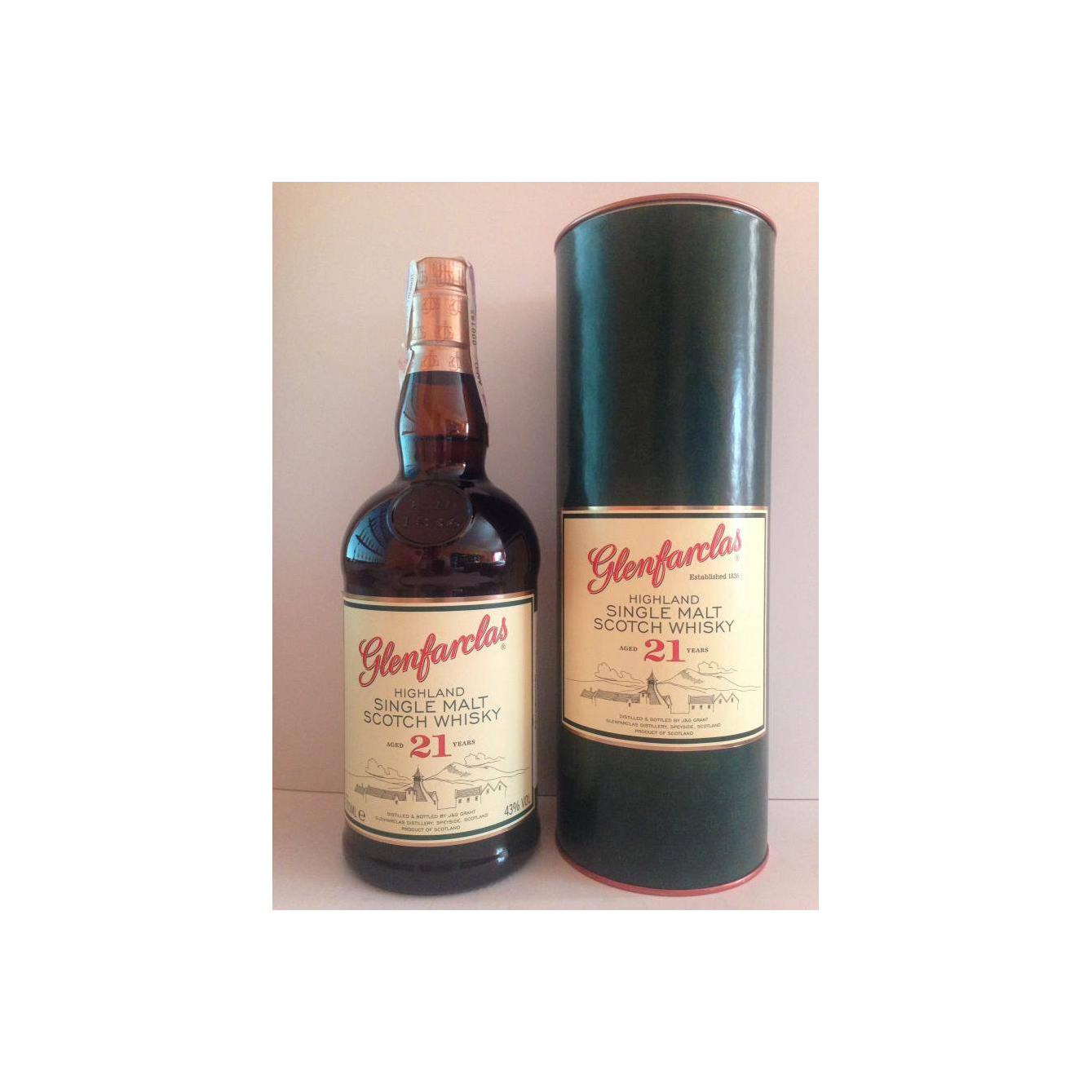 Glenfarclas 21 Years Single Malt Whisky 2