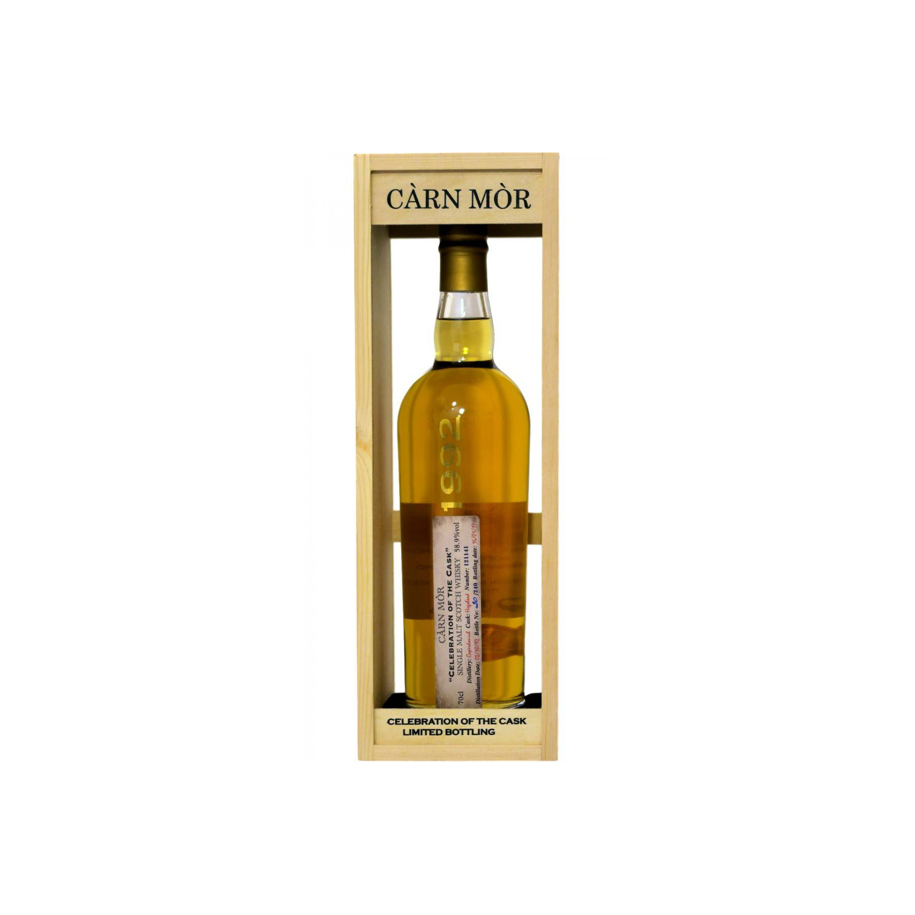 Caperdonich 1992 24 Years Single Malt Whisky 2