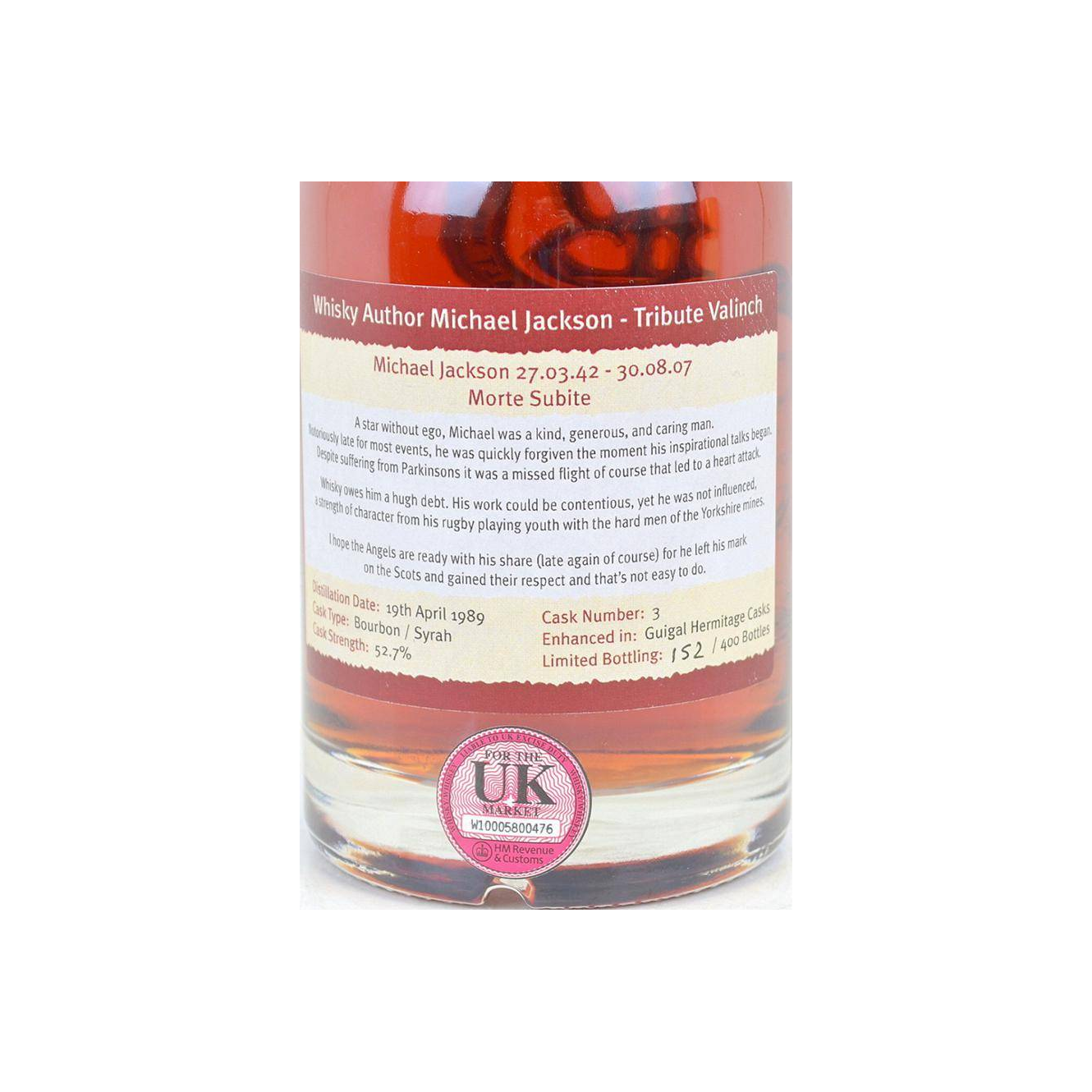 Bruichladdich 1989 18 Years Single Malt Whisky 3