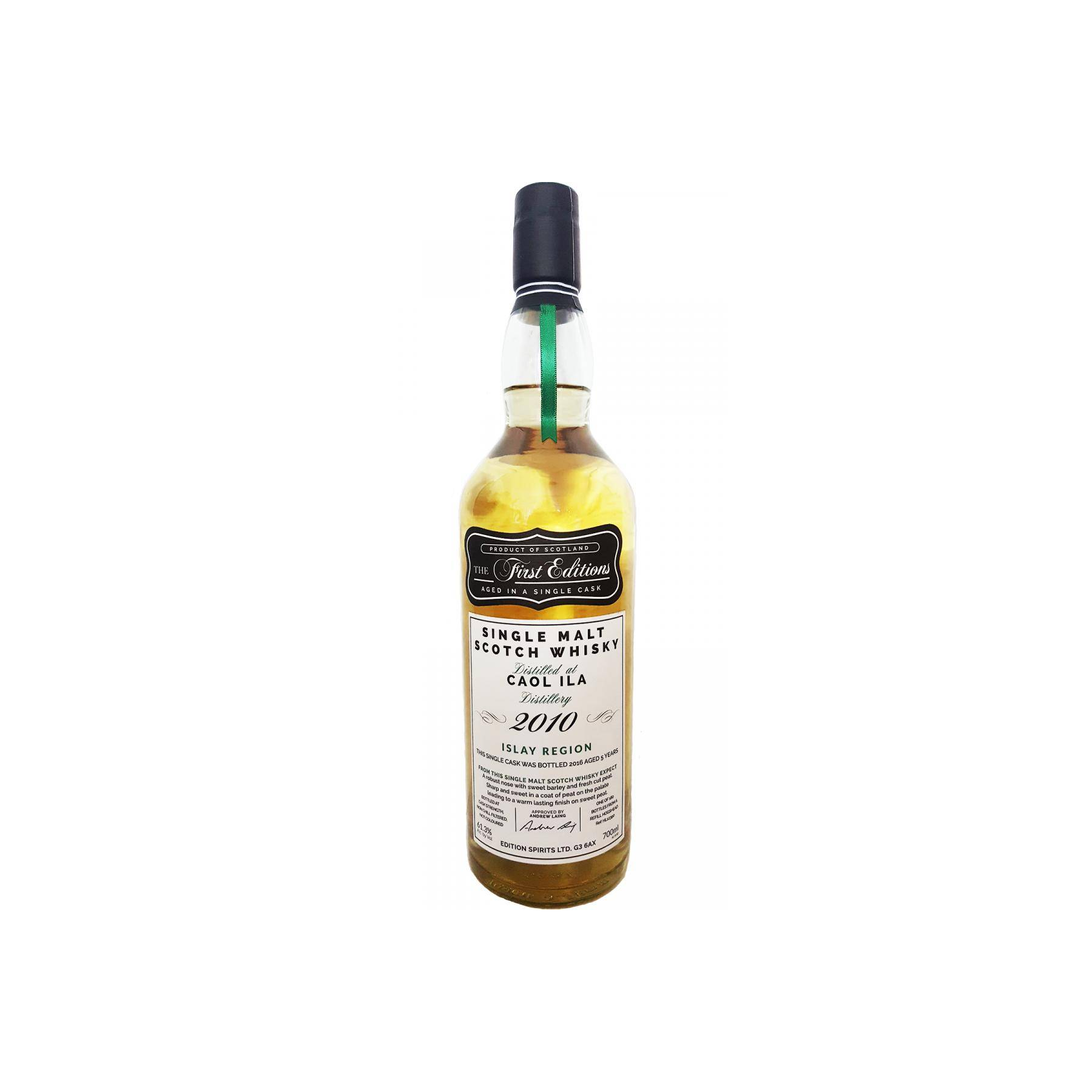 Caol Ila The First Editions 2010 5 Years Single Malt Whisky 2