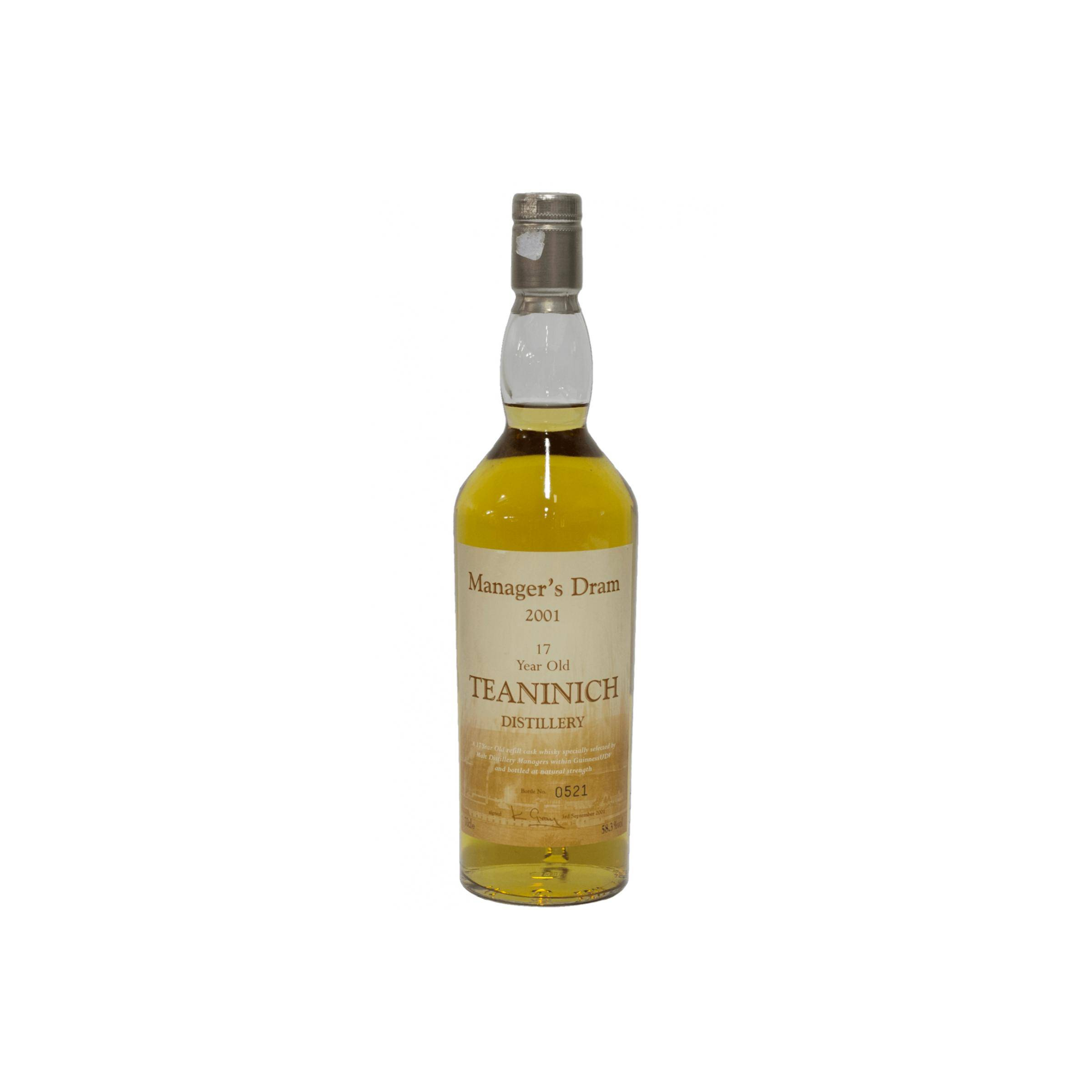 Teaninich 17 Years Single Malt Whisky