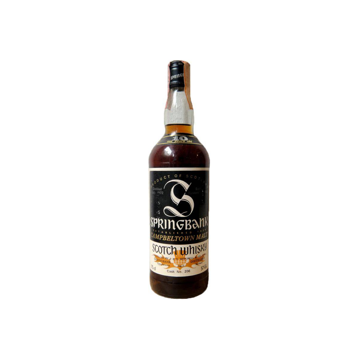 Springbank 1972 10 Years Single Malt Whisky