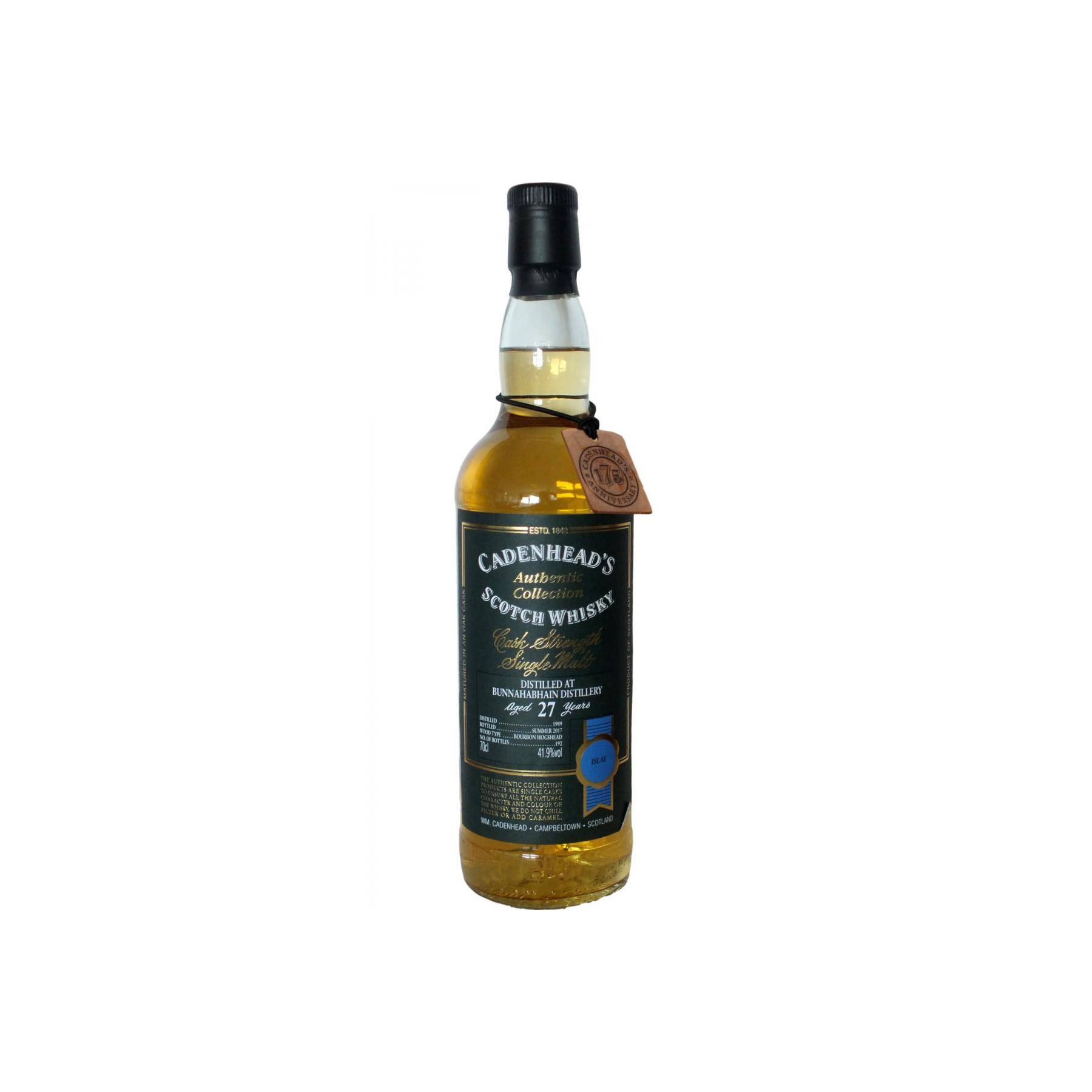 Bunnahabhain 1989 27 Years Single Malt Whisky