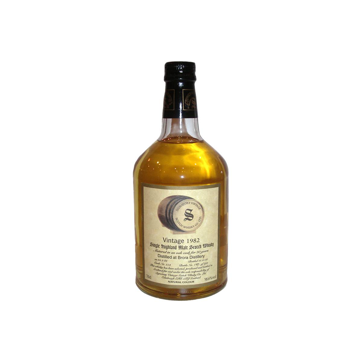 Brora Vintage Collection - Dumpy 1982 20 Years Single Malt Whisky