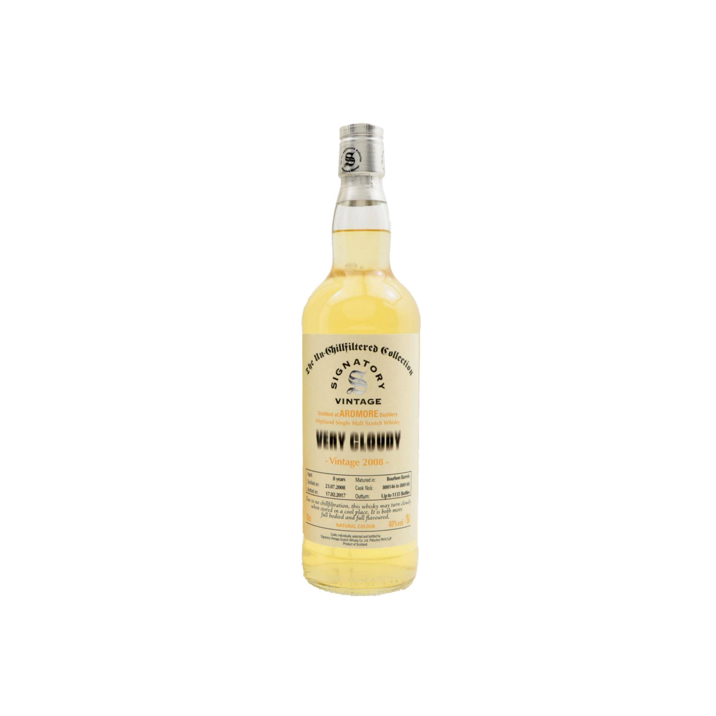 Ardmore 2008 8 Years Single Malt Whisky