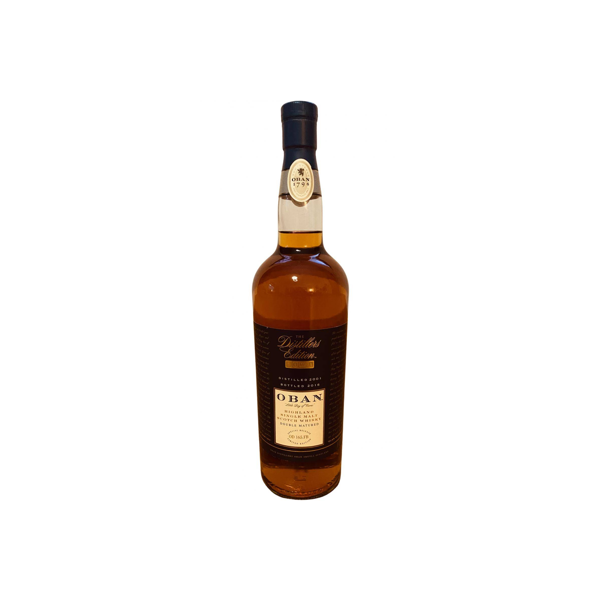 Oban The Distillers Edition 2001 15 Years Single Malt Whisky