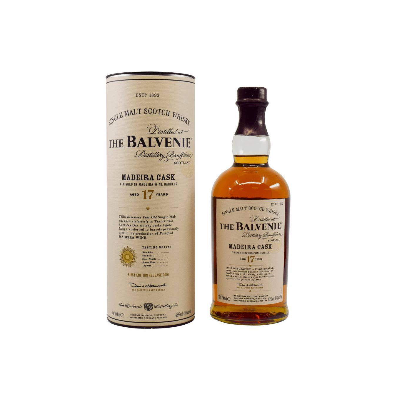 The Balvenie 1992 17 Years Single Malt Whisky 3