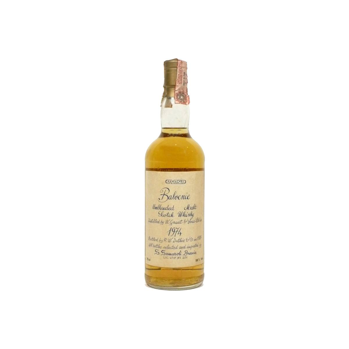 The Balvenie 1974 13 Years Single Malt Whisky
