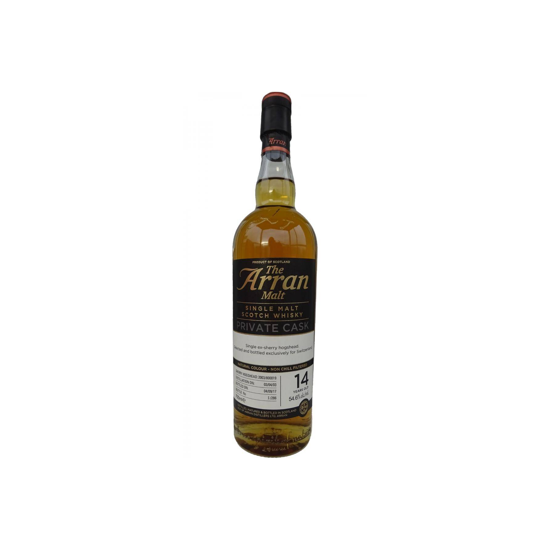 Arran Private Cask 2003 14 Years Single Malt Whisky