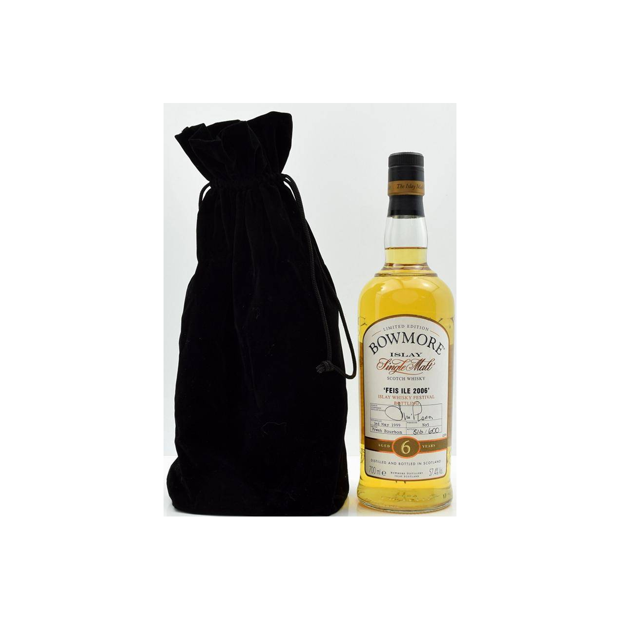 Bowmore 1999 6 Years Single Malt Whisky 4
