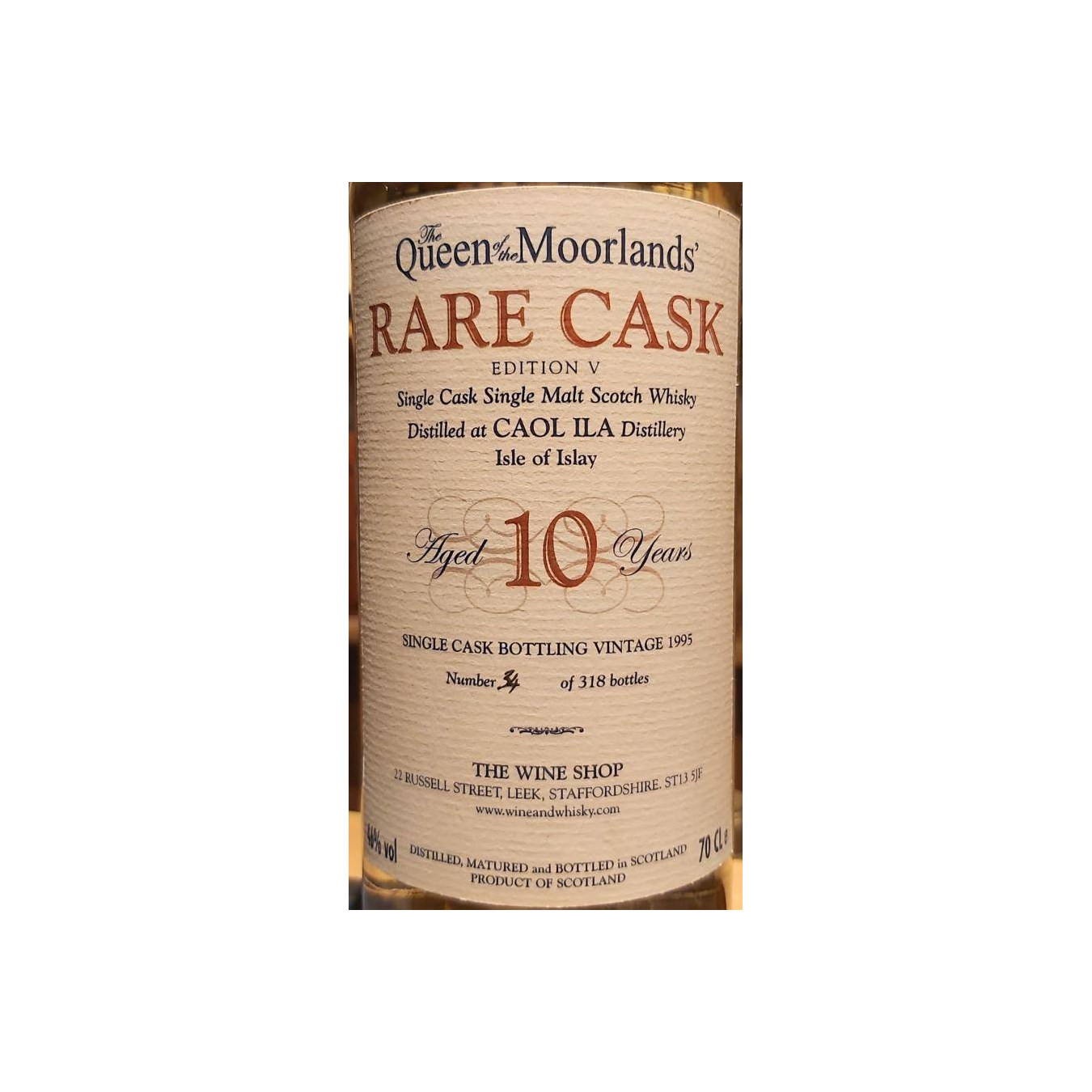 Caol Ila 1995 10 Years Single Malt Whisky 2