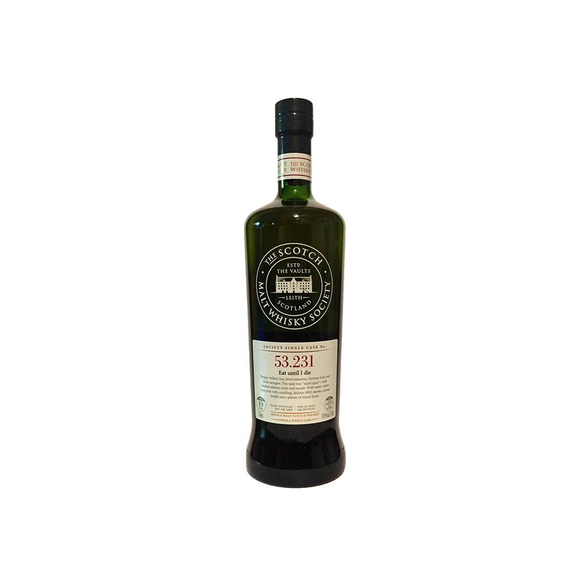 The Scotch Malt Whisky Society 1996 19 Years Single Malt Whisky