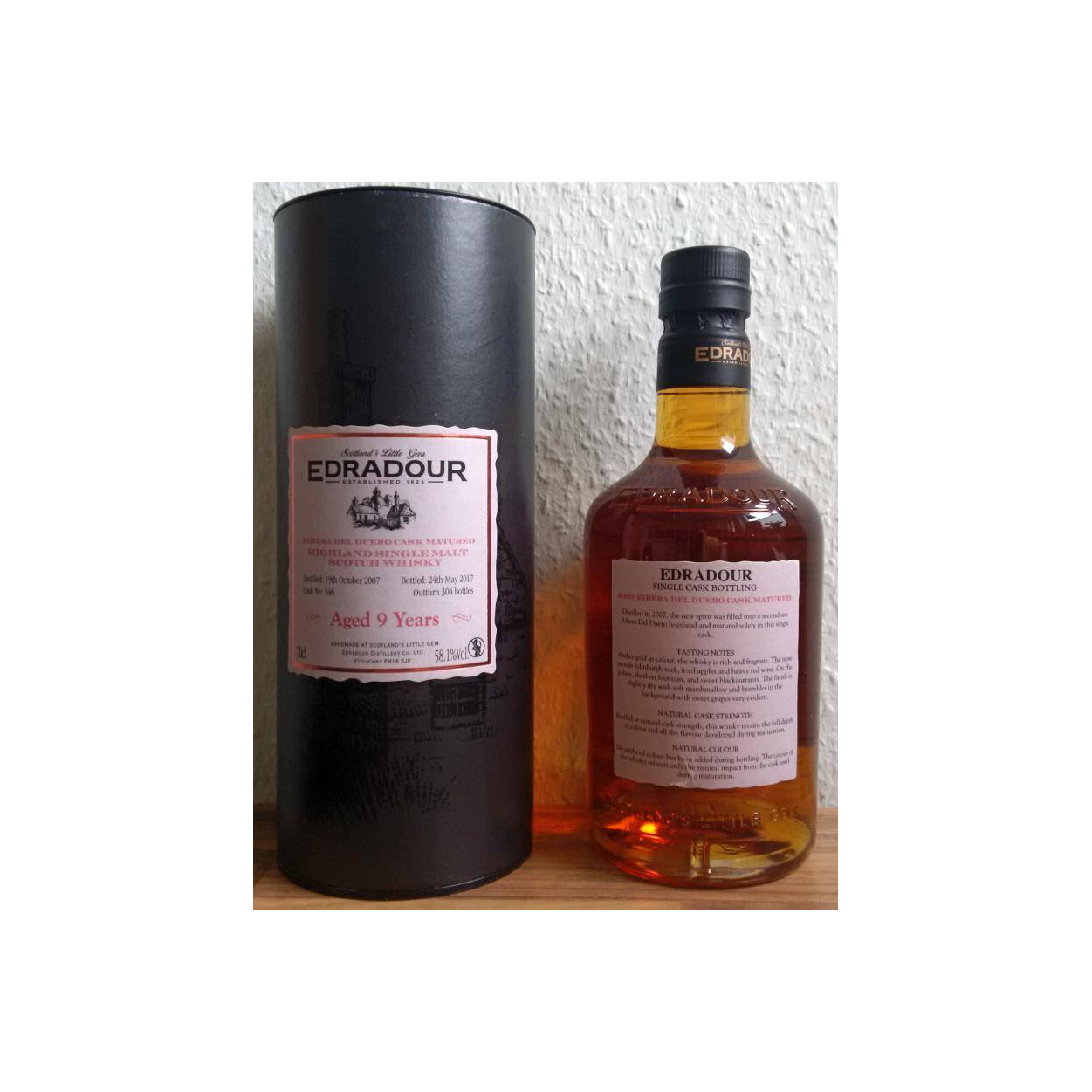 Edradour 2007 9 Years Single Malt Whisky 3