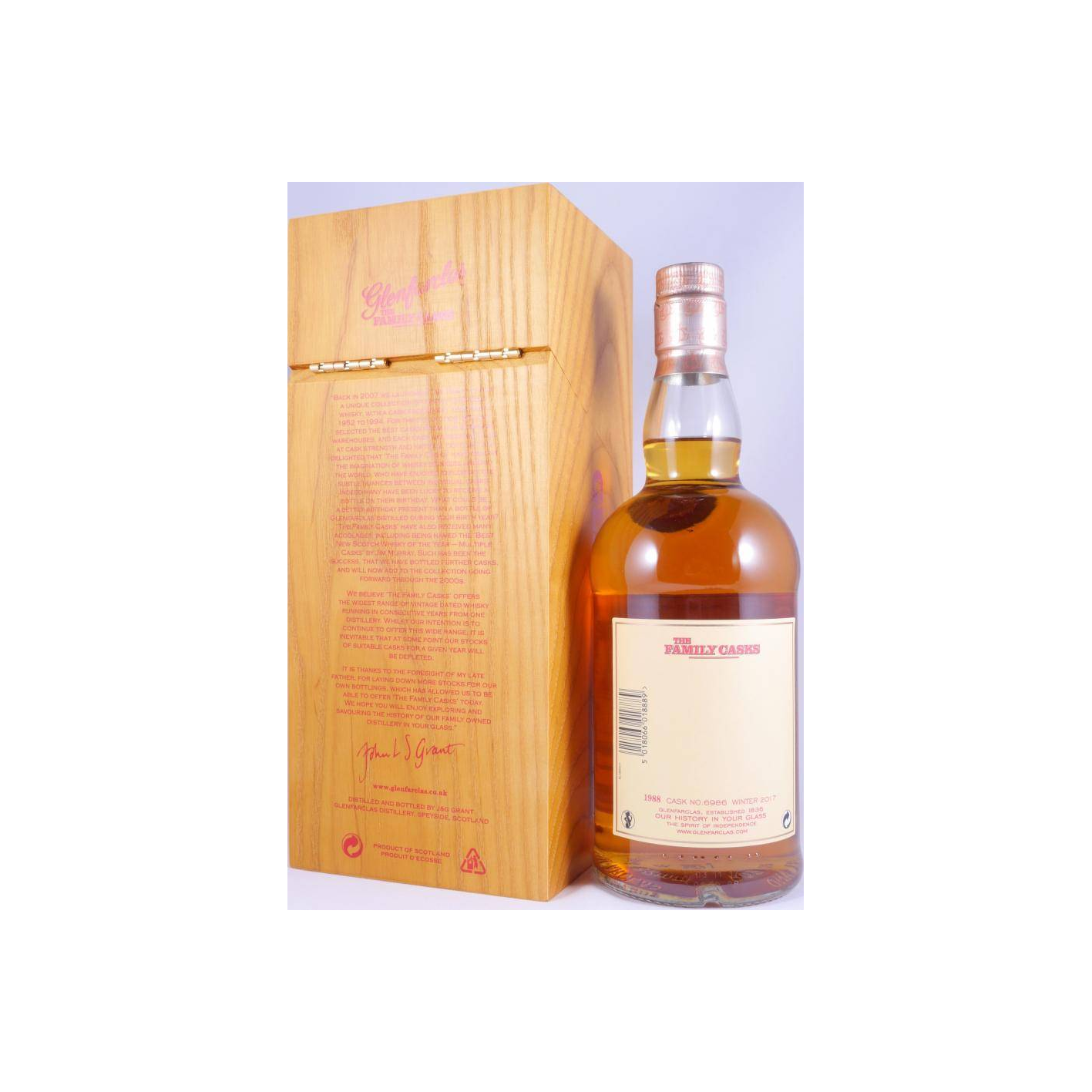 Glenfarclas 1988 29 Years Single Malt Whisky 2