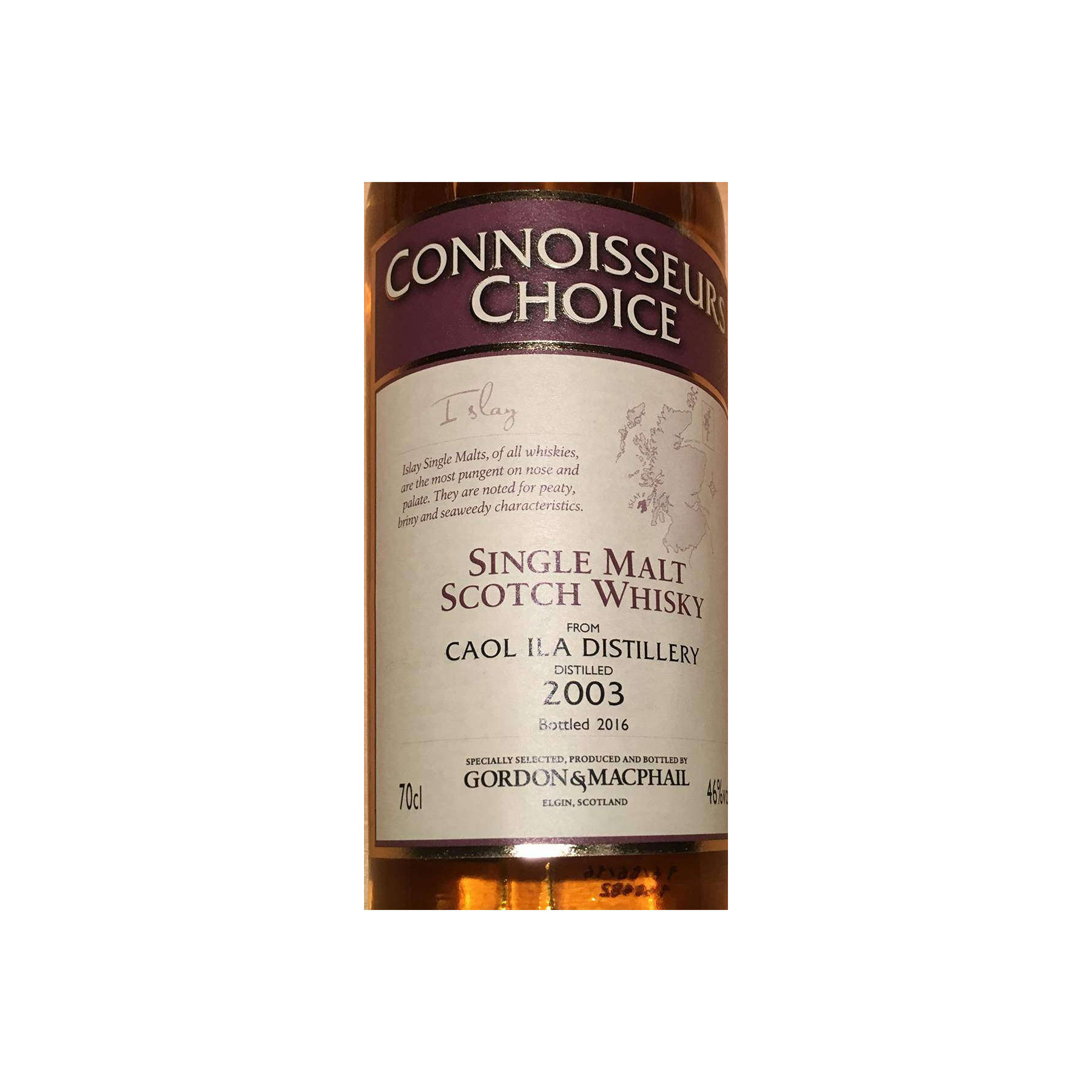 Caol Ila Connoisseurs Choice 2003 13 Years Single Malt Whisky 2