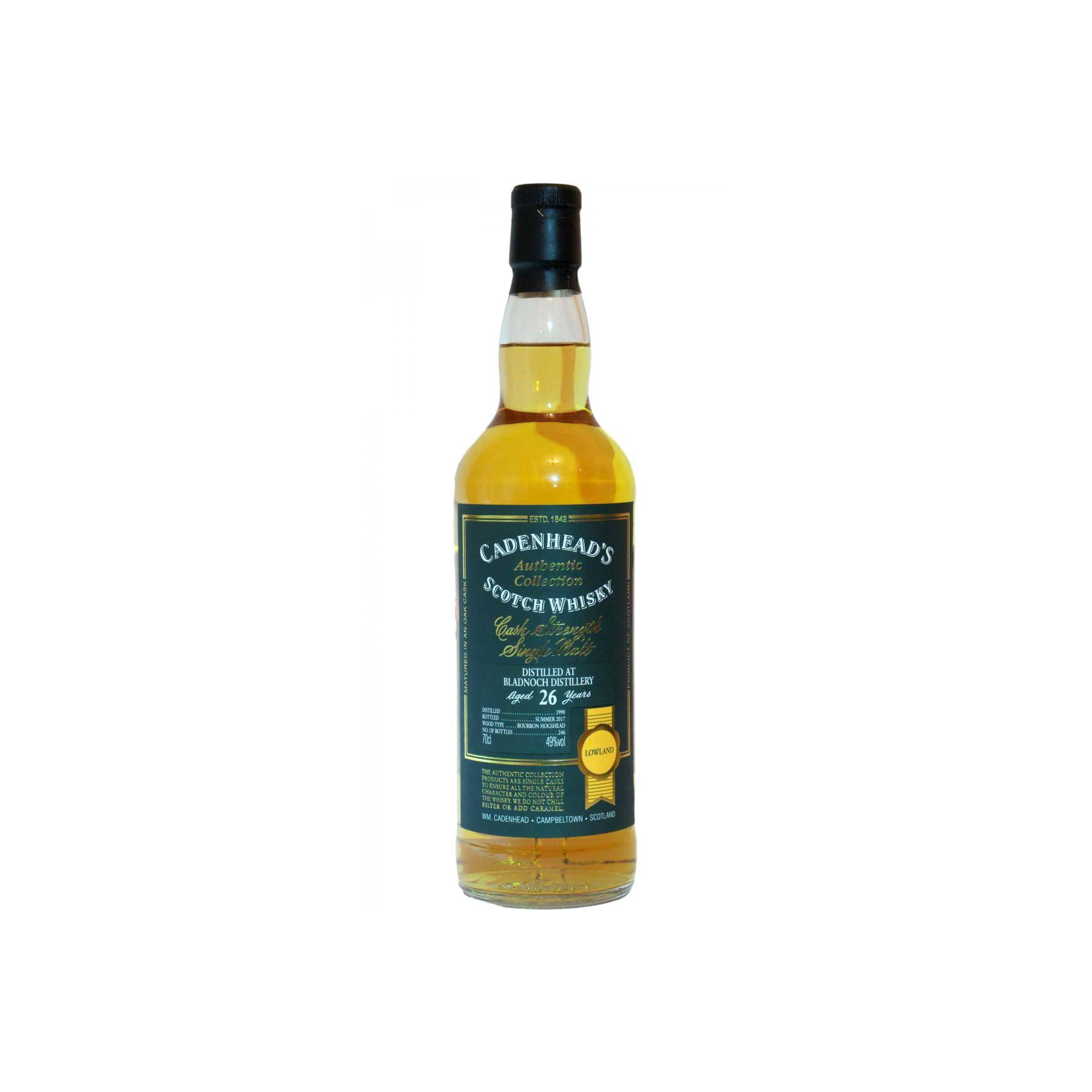 Bladnoch Authentic Collection 1990 26 Years Single Malt Whisky