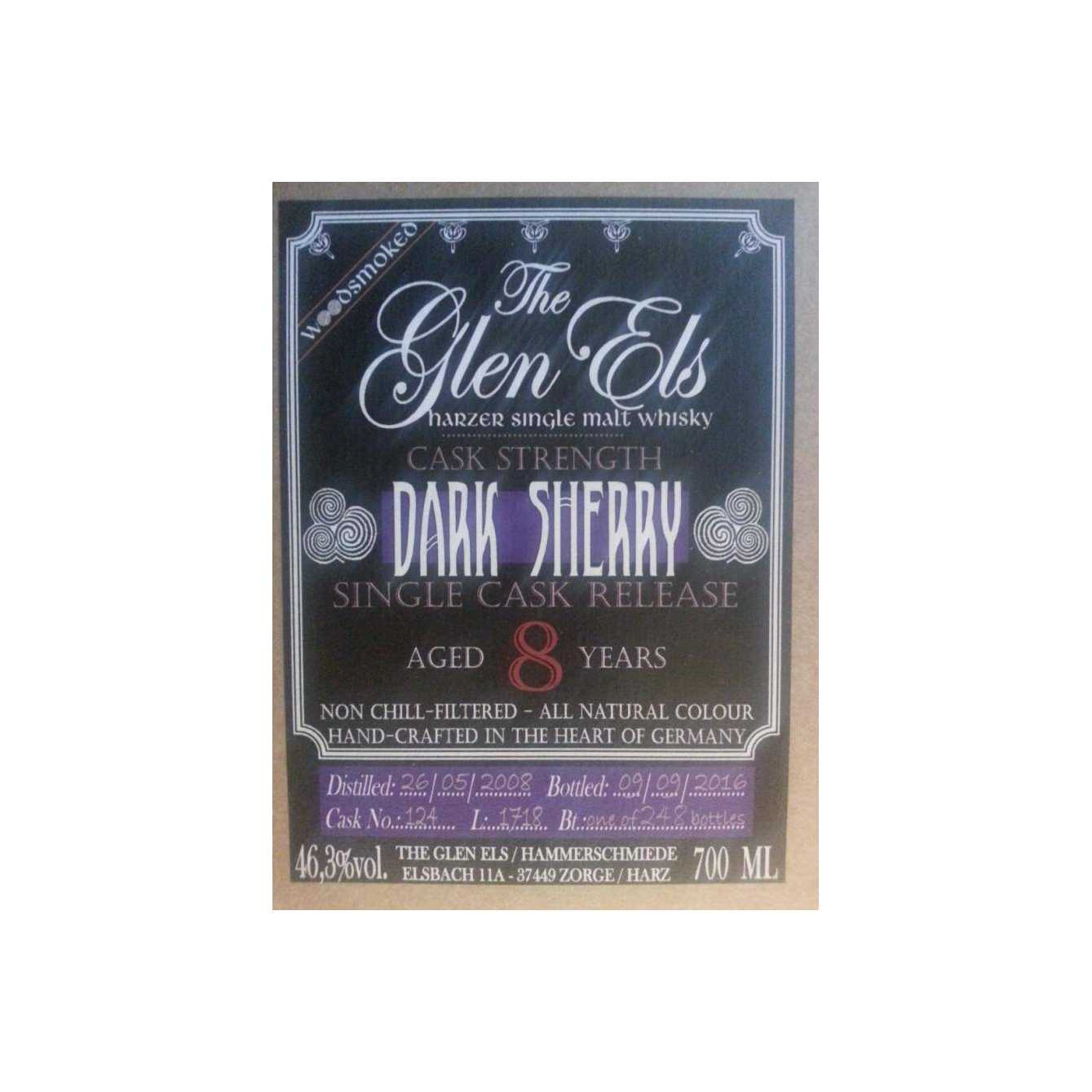Glen Els 2008 - Dark Sherry 3