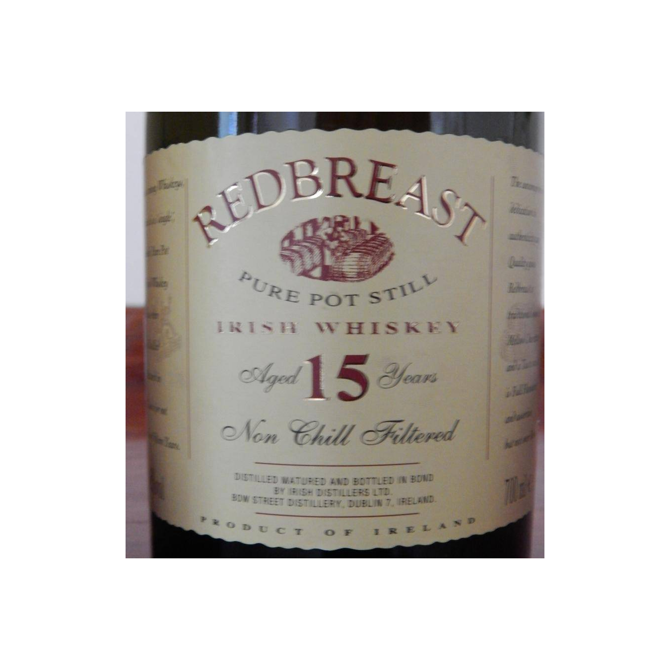 Redbreast 15 Years Single Pot Still Whisky 3