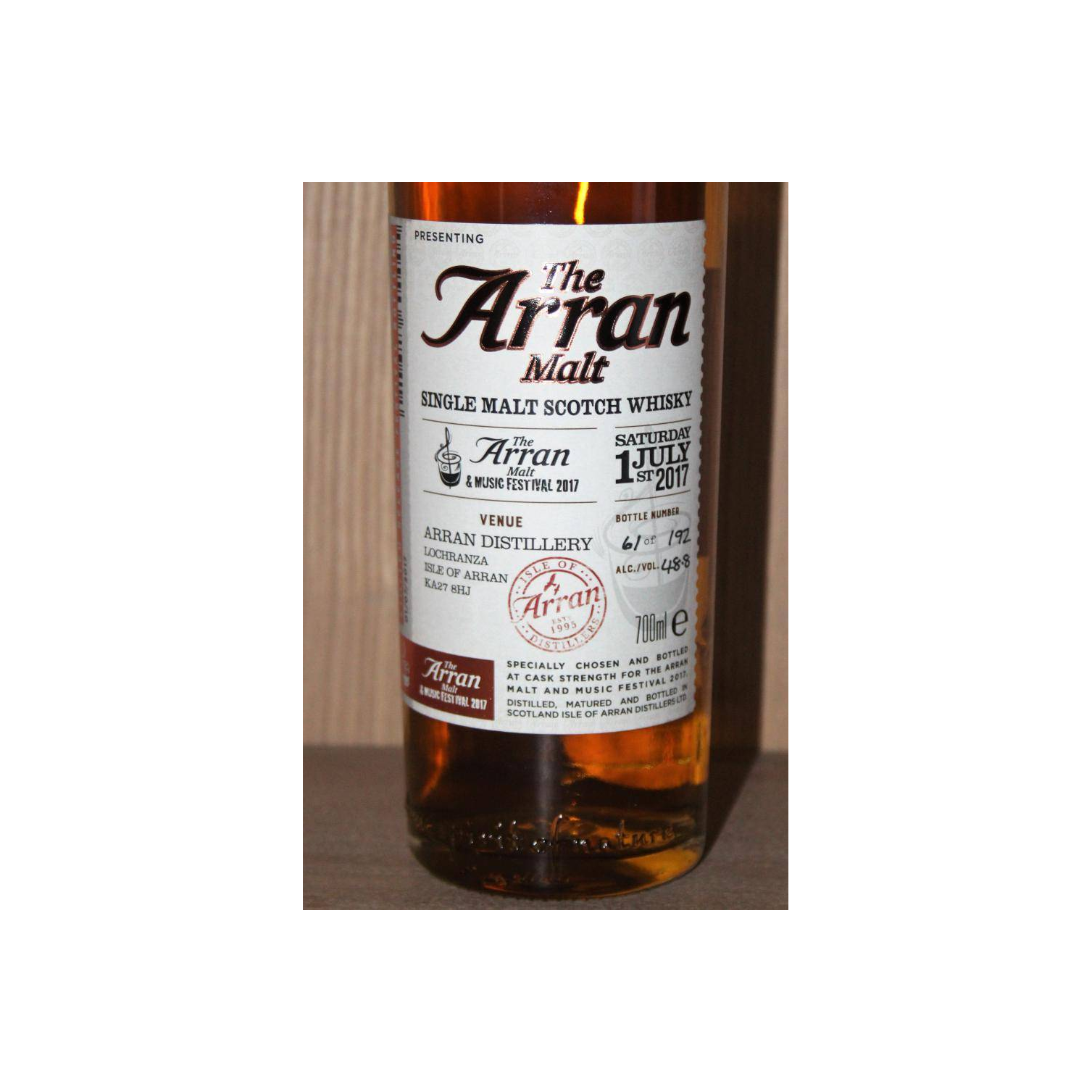 Arran 1995 21 Years Single Malt Whisky 3