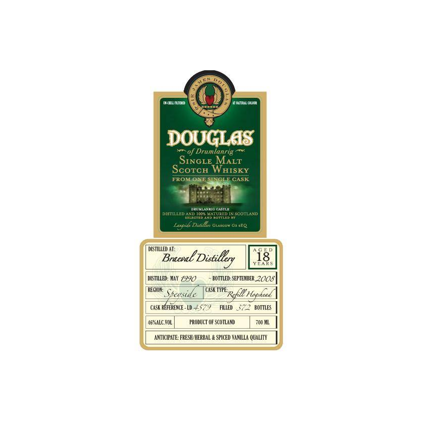 Braeval 1990 18 Years Single Malt Whisky 2